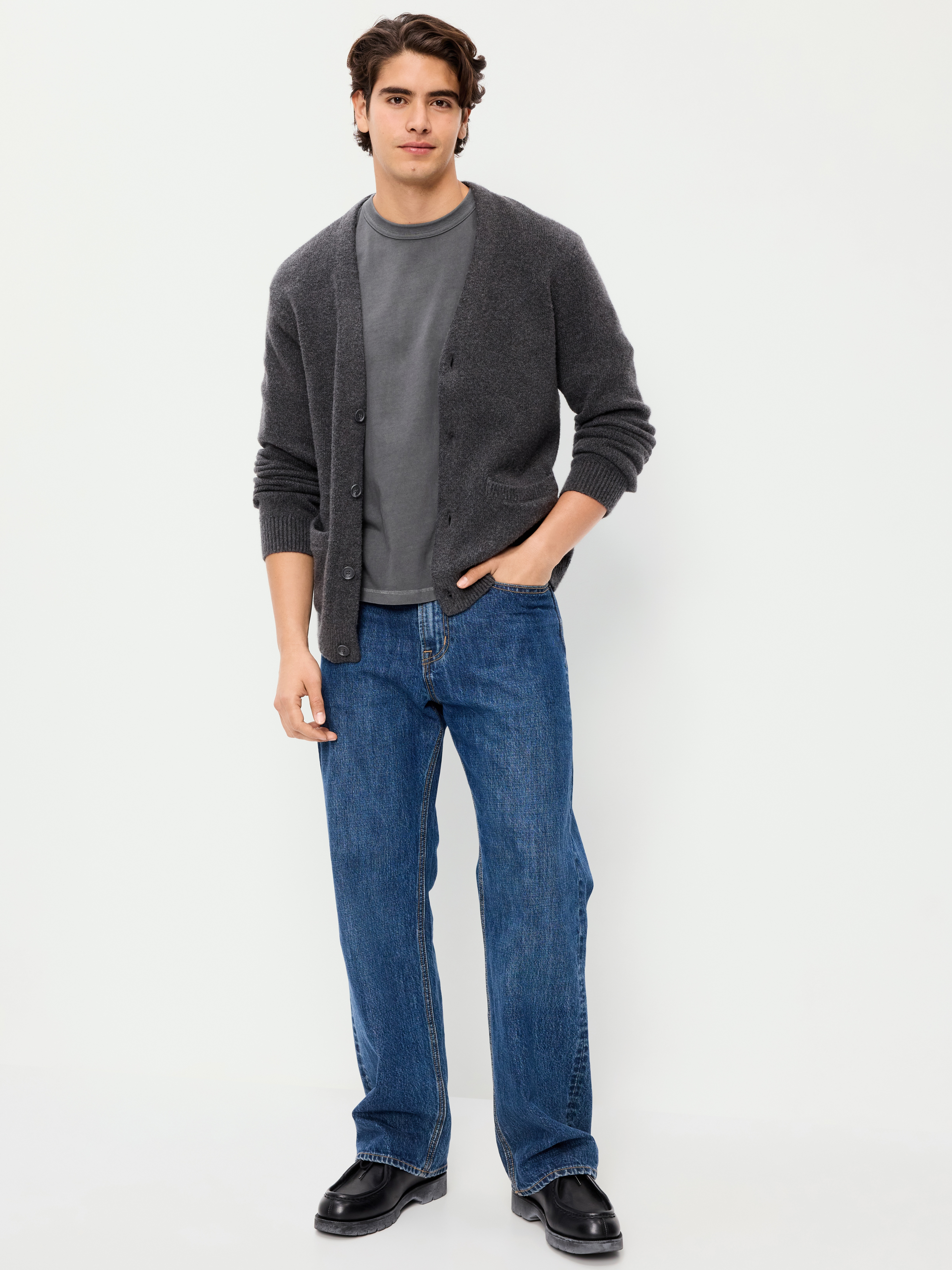 Garment-Dyed Heavyweight Cropped T-Shirt - BlackJack - 3