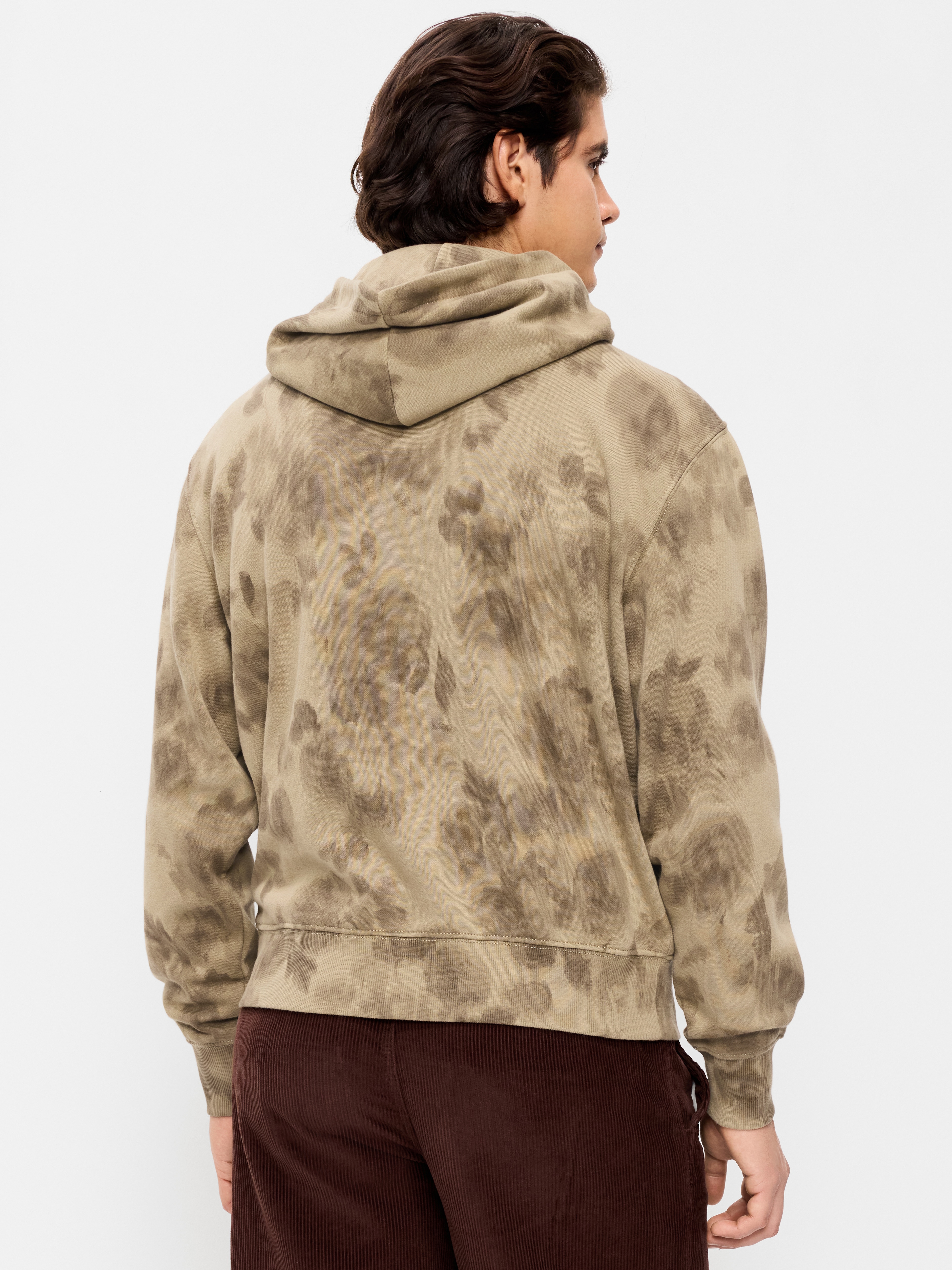 Washed Rotation Hoodie - Brown Floral - 2