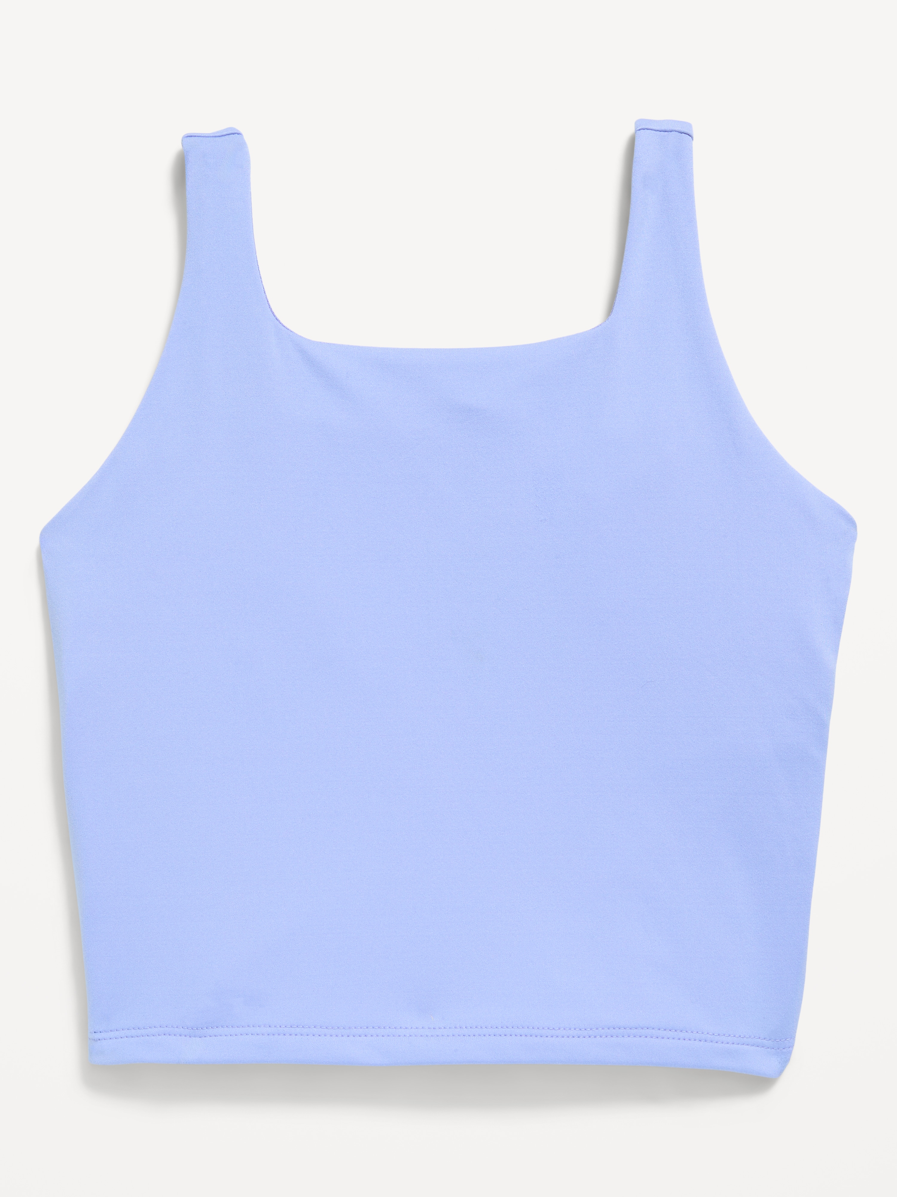 StudioSmooth Longline Sports Bra for Girls - Flax Flower - 1