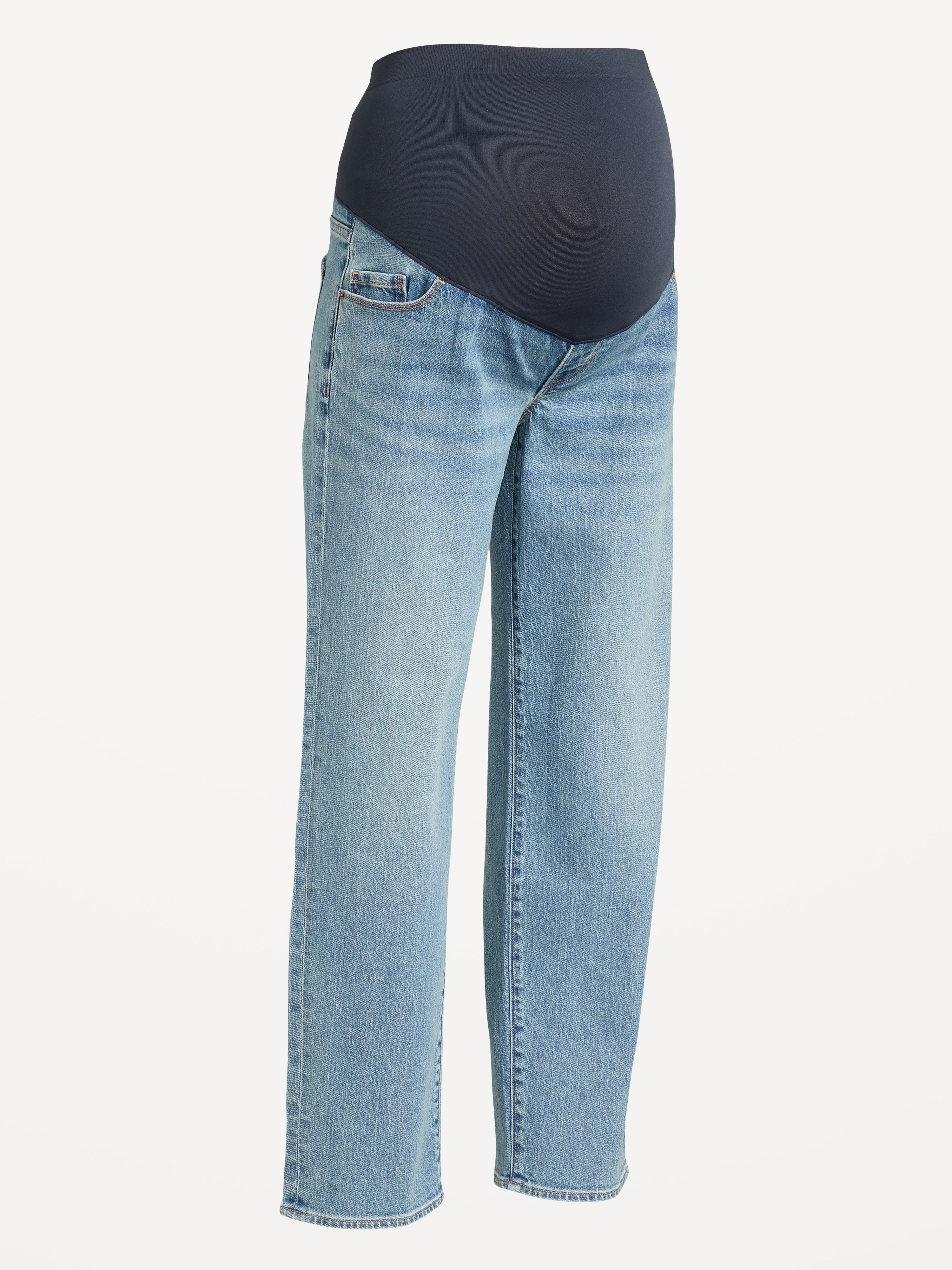 Maternity Full-Panel OG Loose Jeans - Courtney - 4