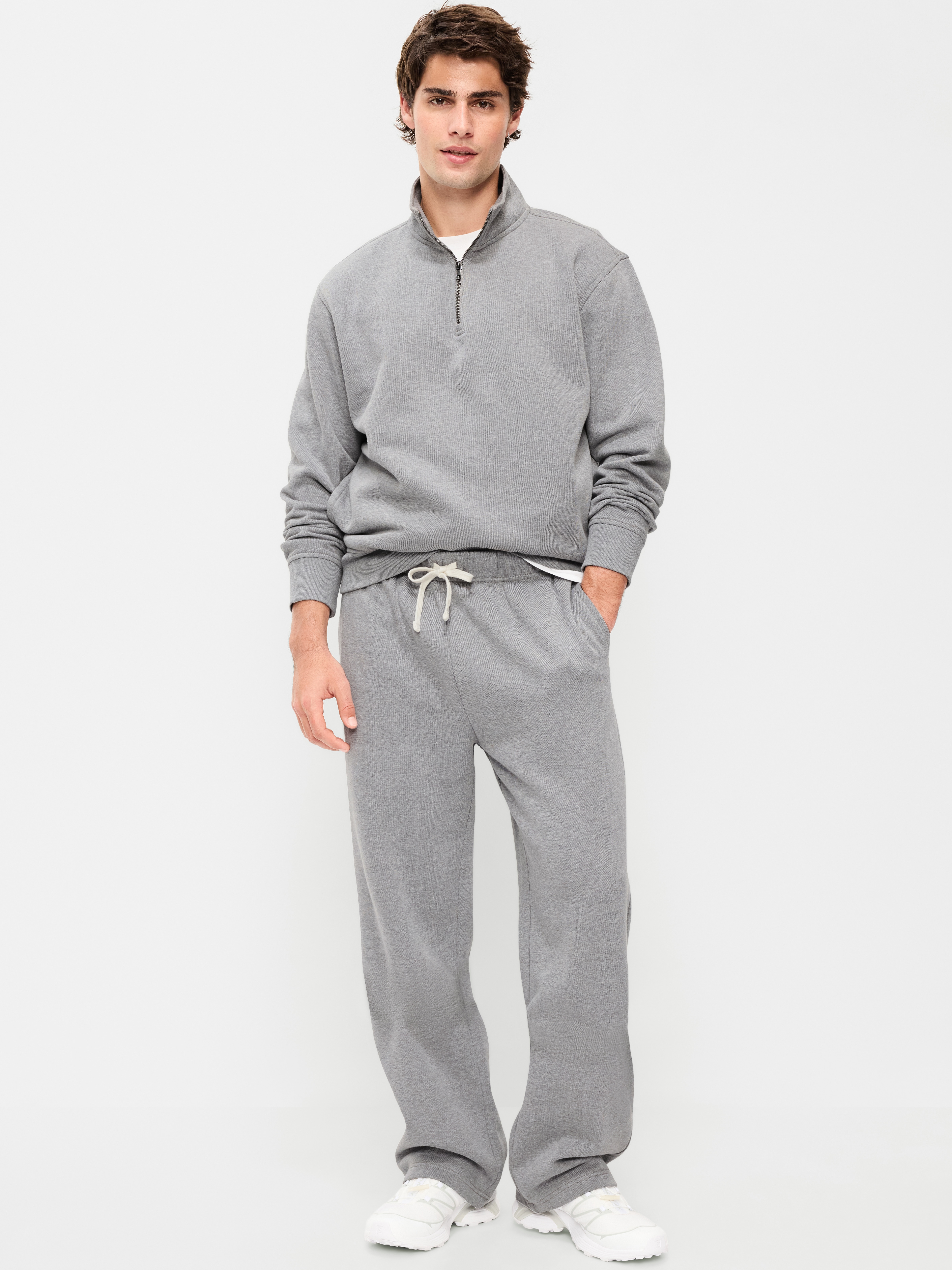 Baggy Rotation Sweatpants - Medium Gray - 1