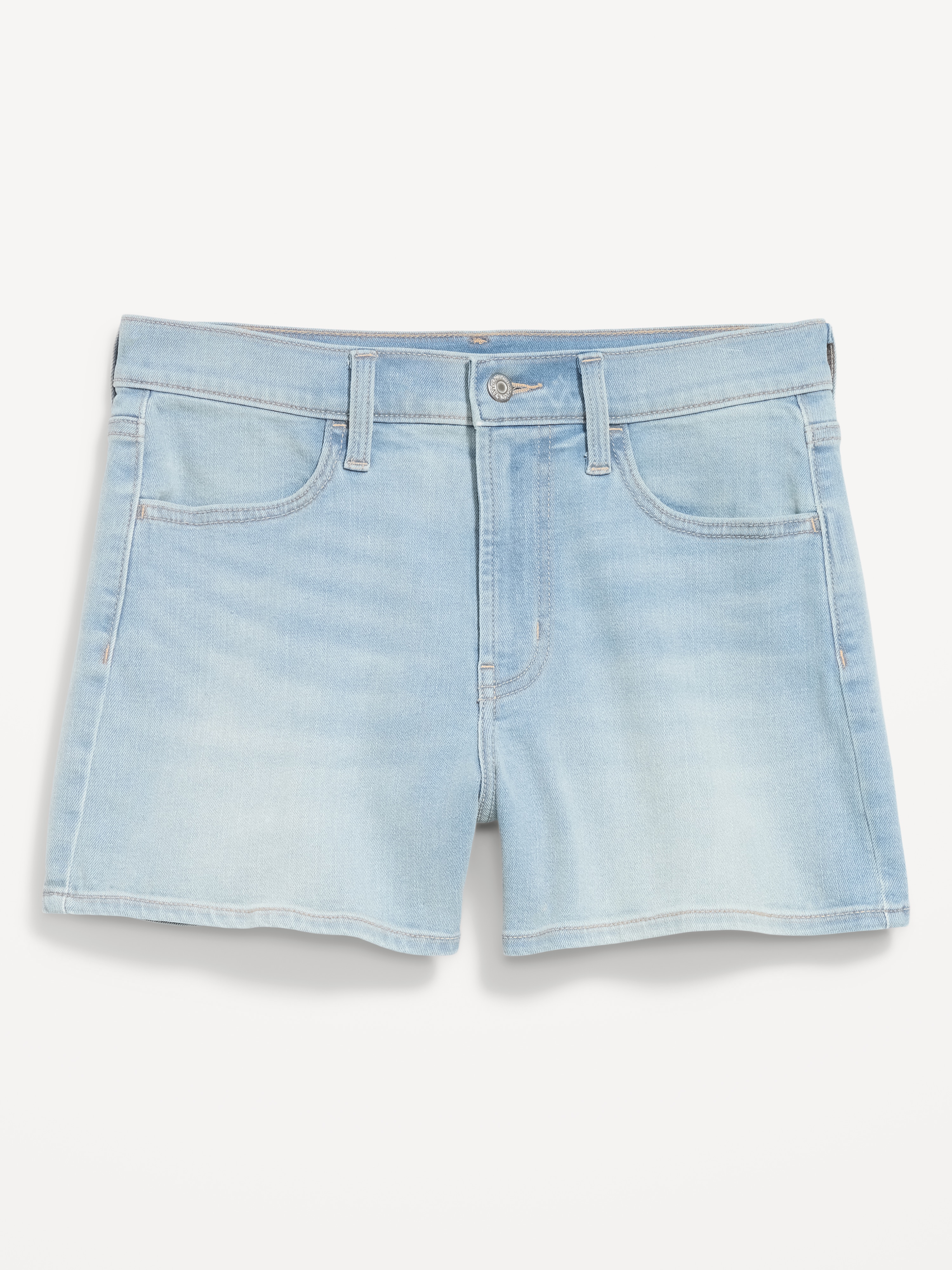 High-Waisted Wow Jean Shorts -- 4-inch inseam - Nova - 4