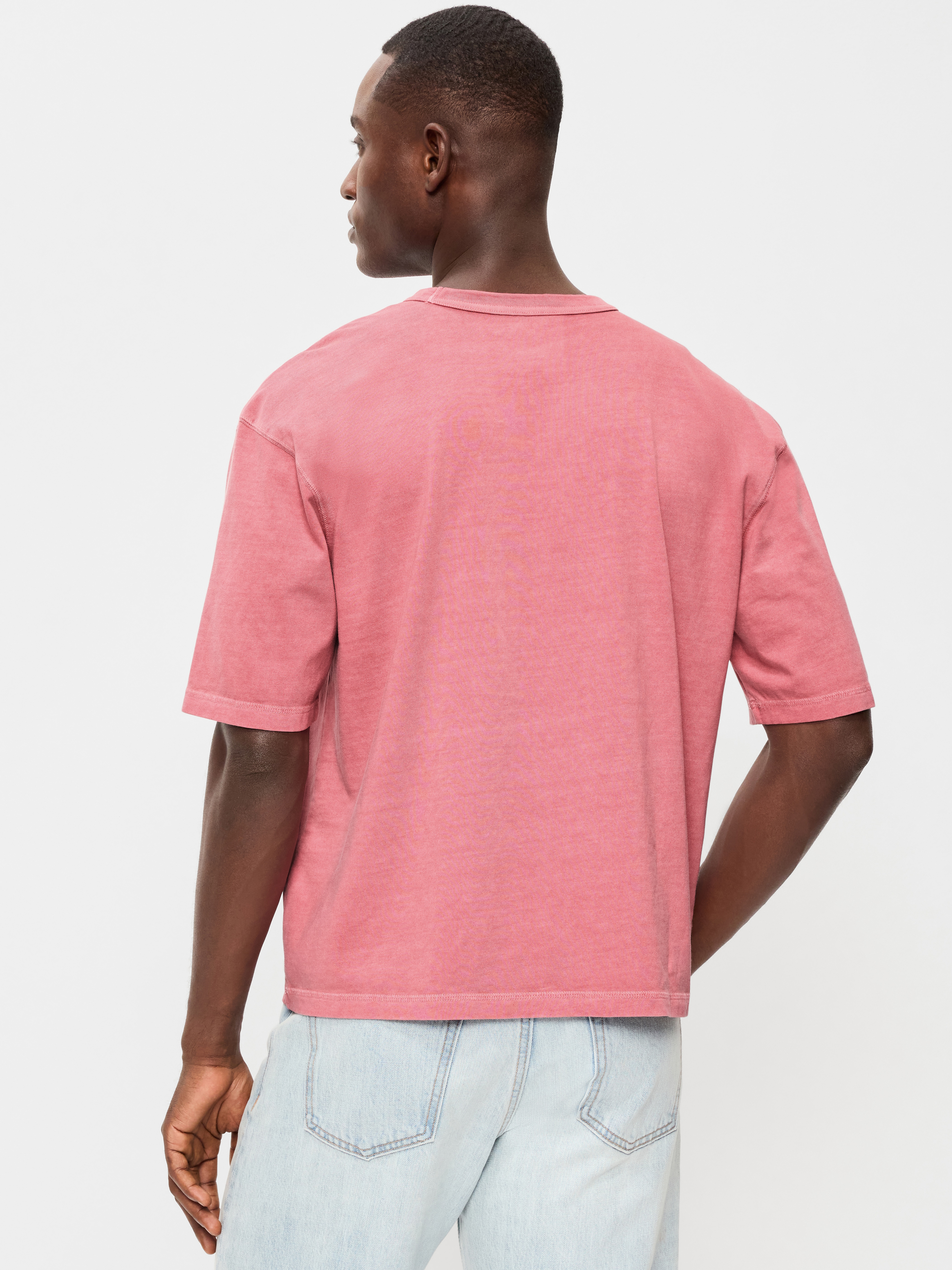 Garment-Dyed Heavyweight Cropped T-Shirt - Dusty Birch - 2