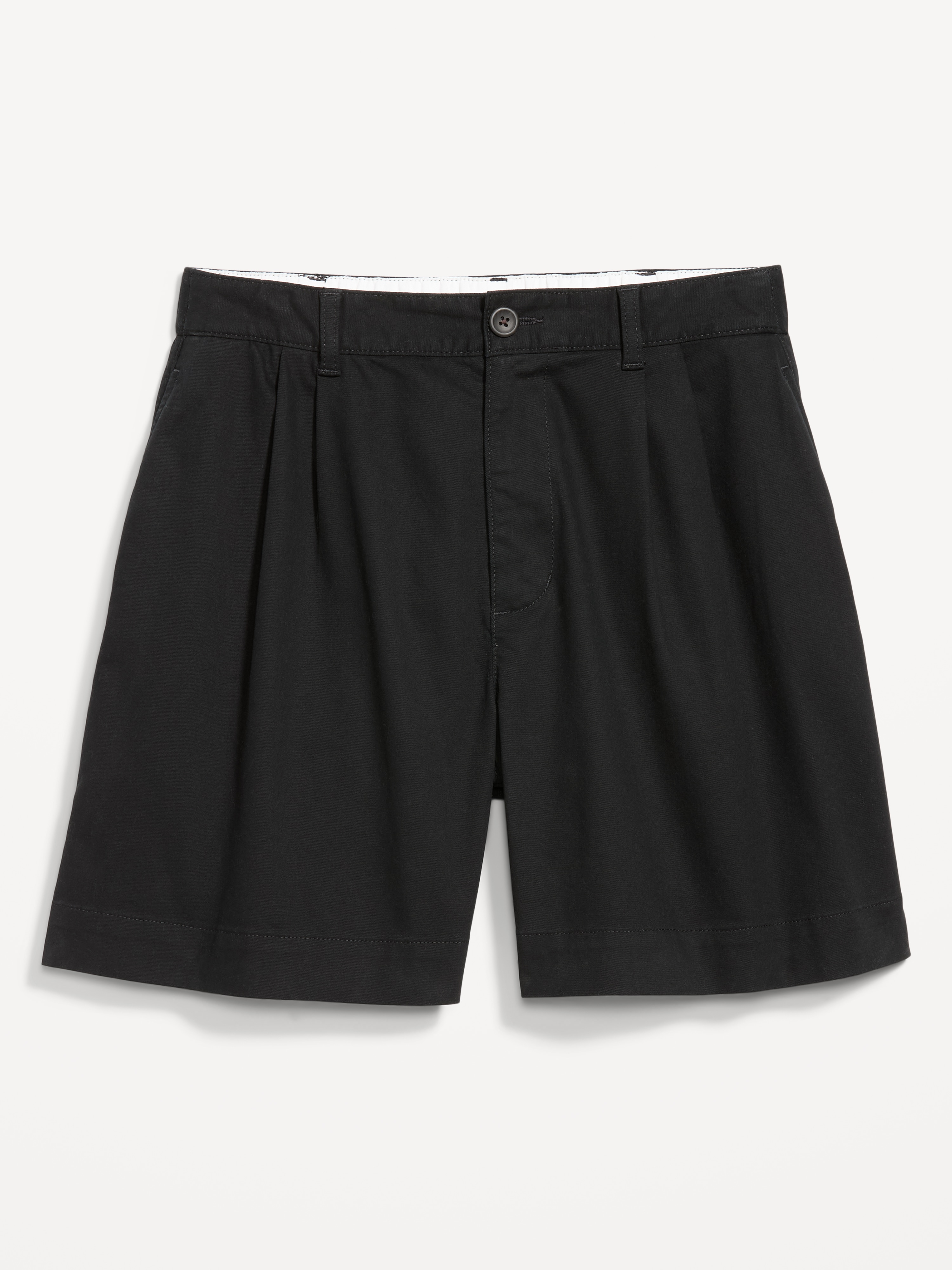 High-Waisted OGC Chino Shorts -- 6-inch inseam - Black Jack - 1
