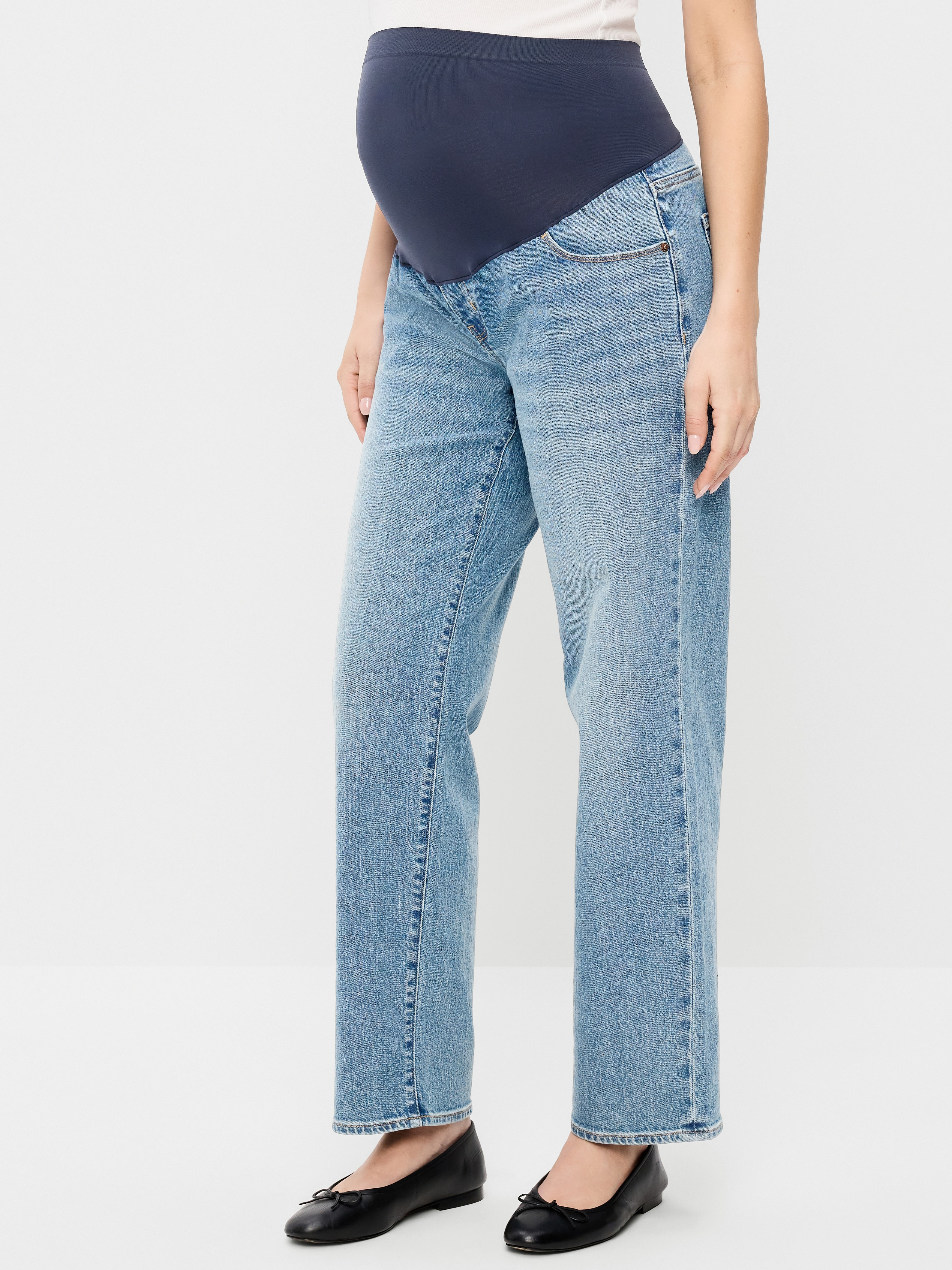Maternity Full-Panel OG Loose Jeans - Courtney - 2