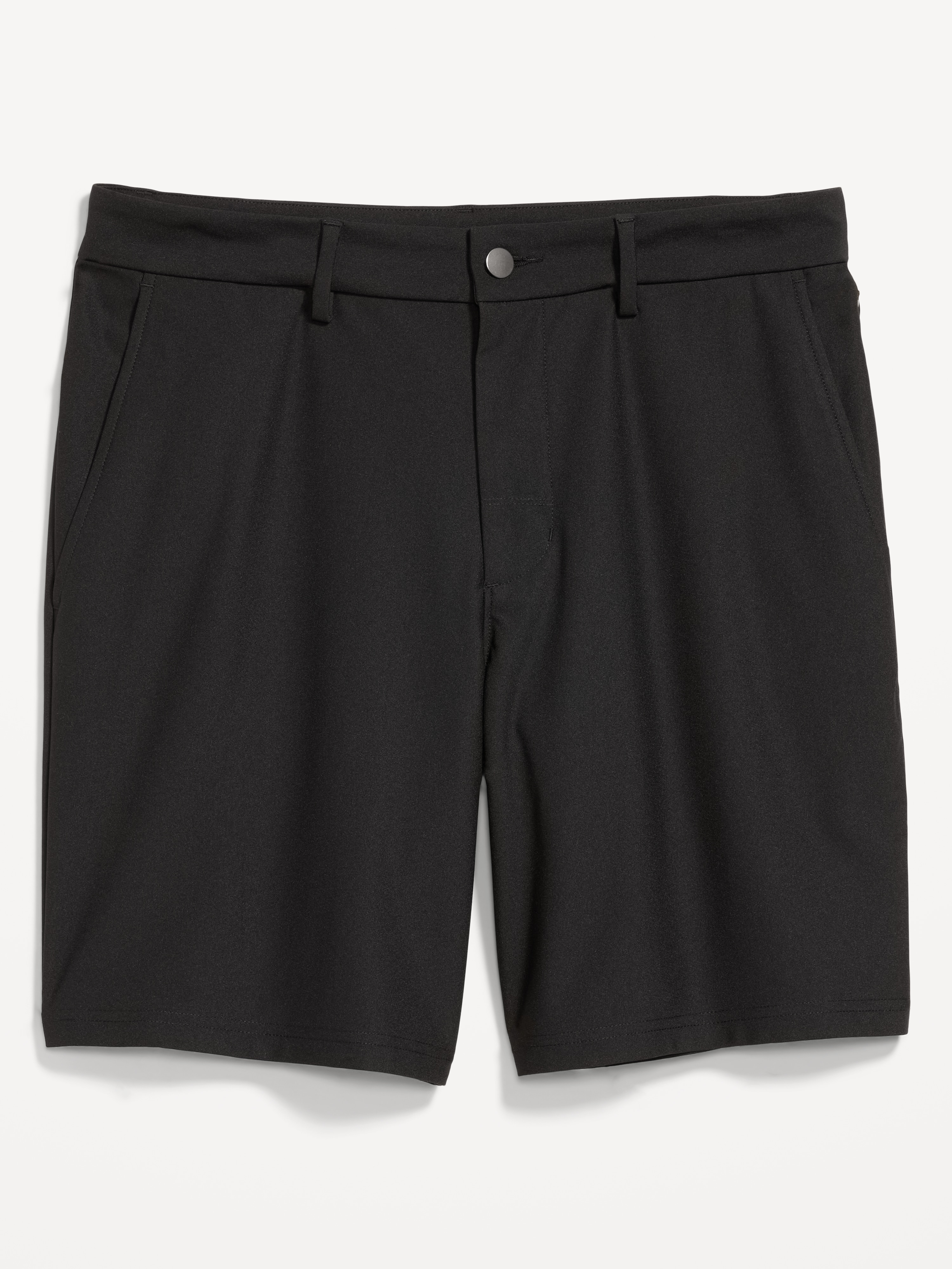 Tech Hybrid Chino Shorts -- 8-inch inseam - Black Jack - 3