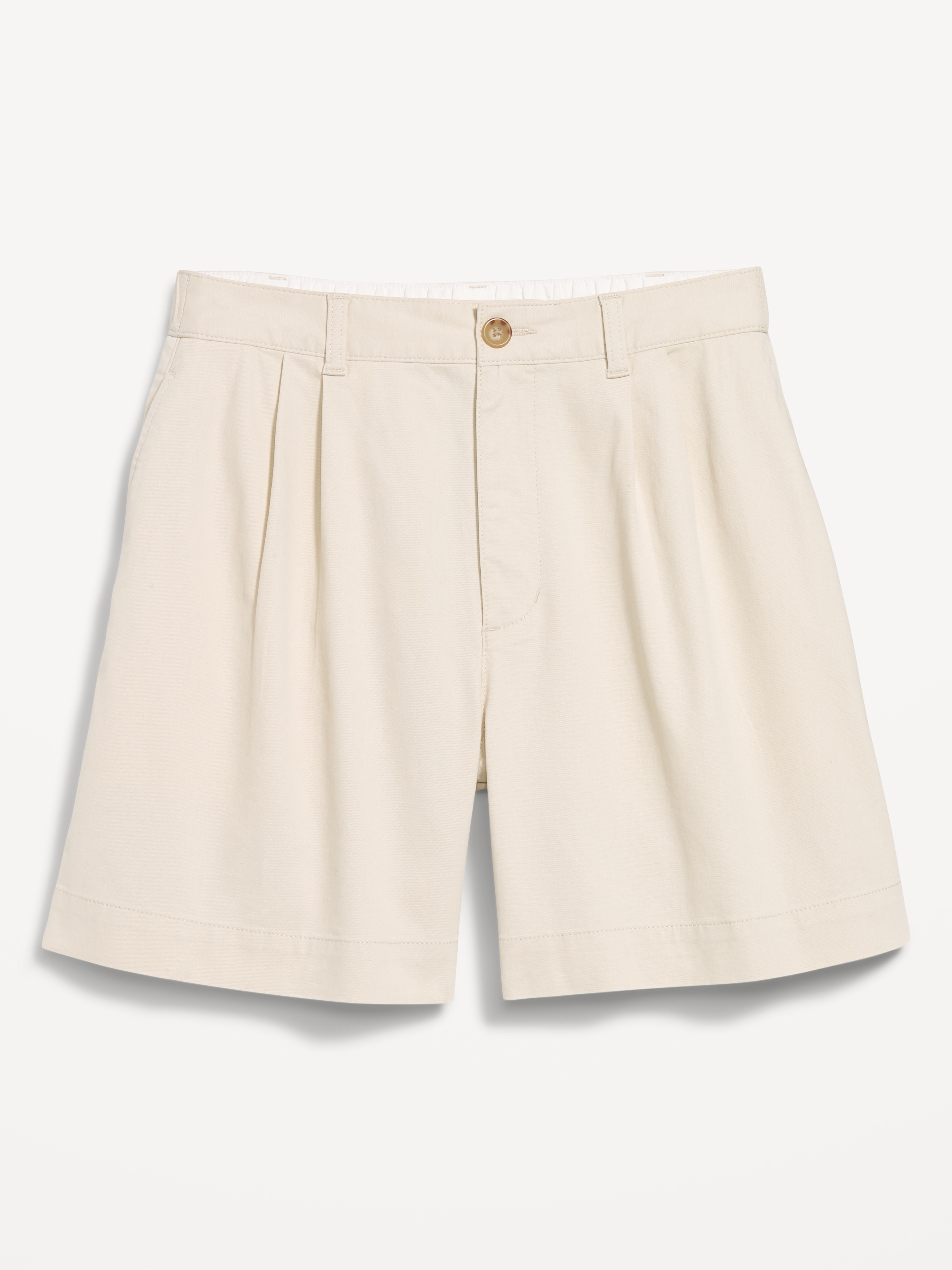 High-Waisted OGC Chino Shorts -- 6-inch inseam - Wish Bone - 4
