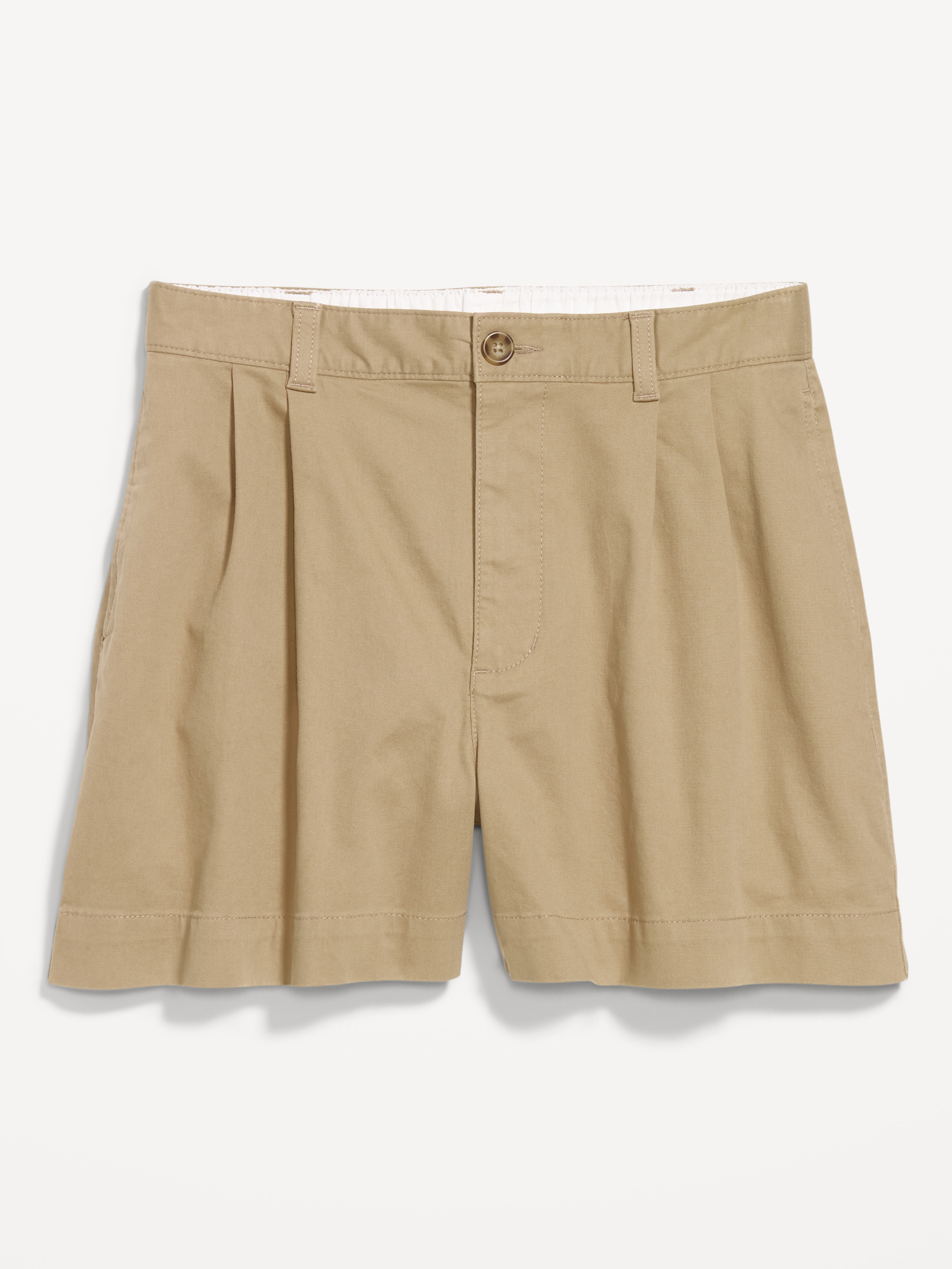 High-Waisted OGC Chino Shorts -- 4-inch inseam - Toasted Almond - 4