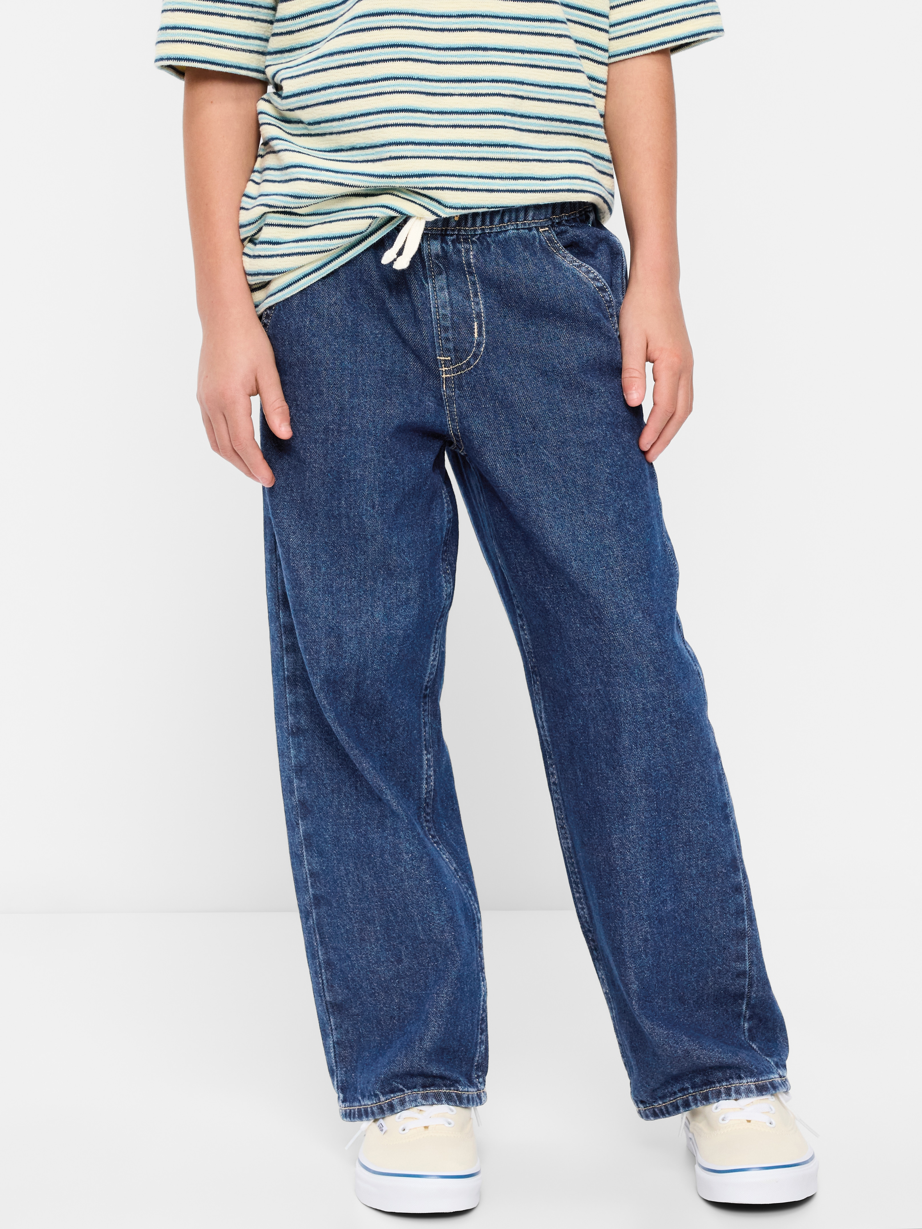 Wow Pull-On Baggy Jeans for Boys - Coastal - 1