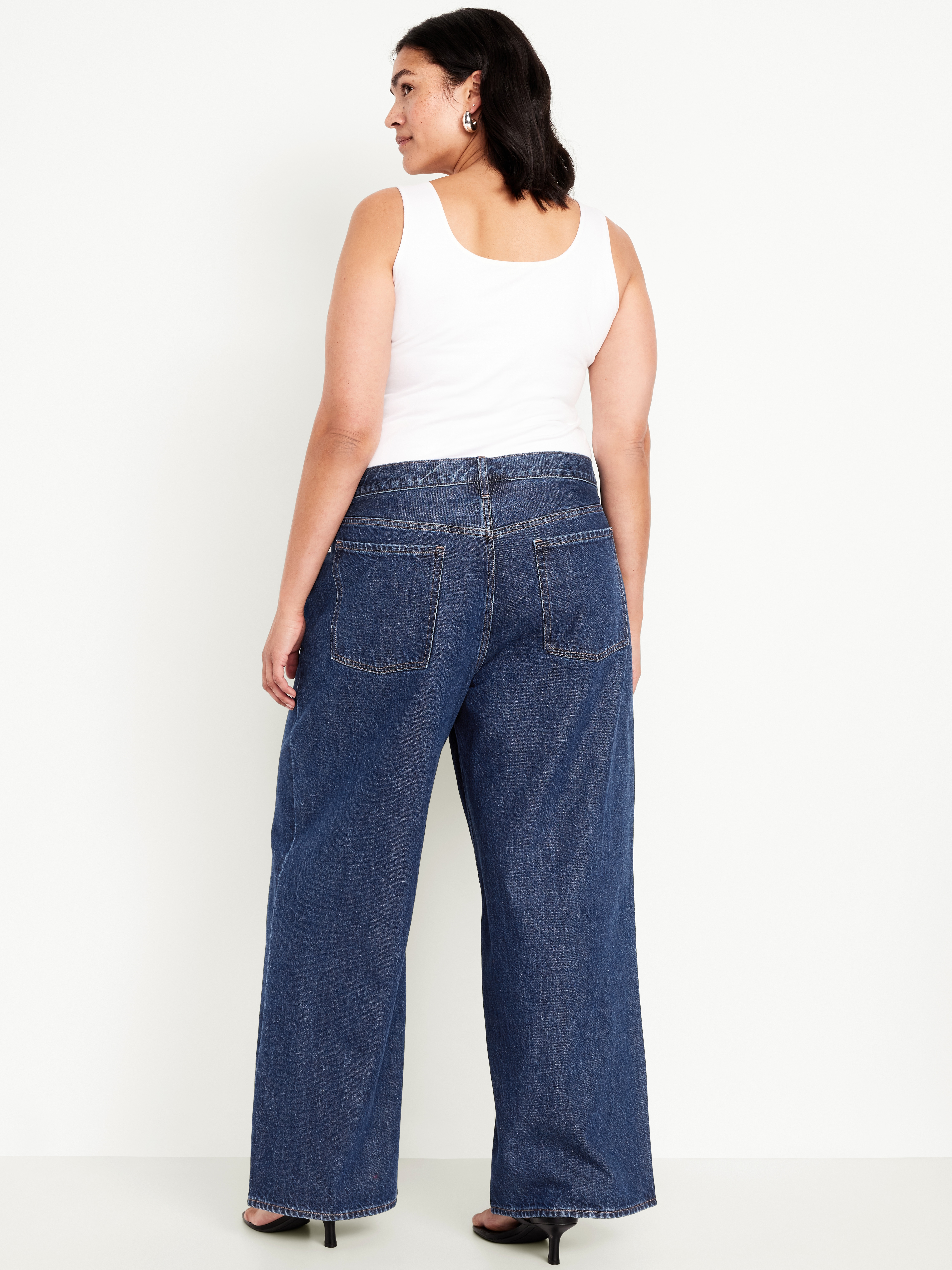Mid-Rise Wow Baggy Wide-Leg Jeans - Celestia - 9