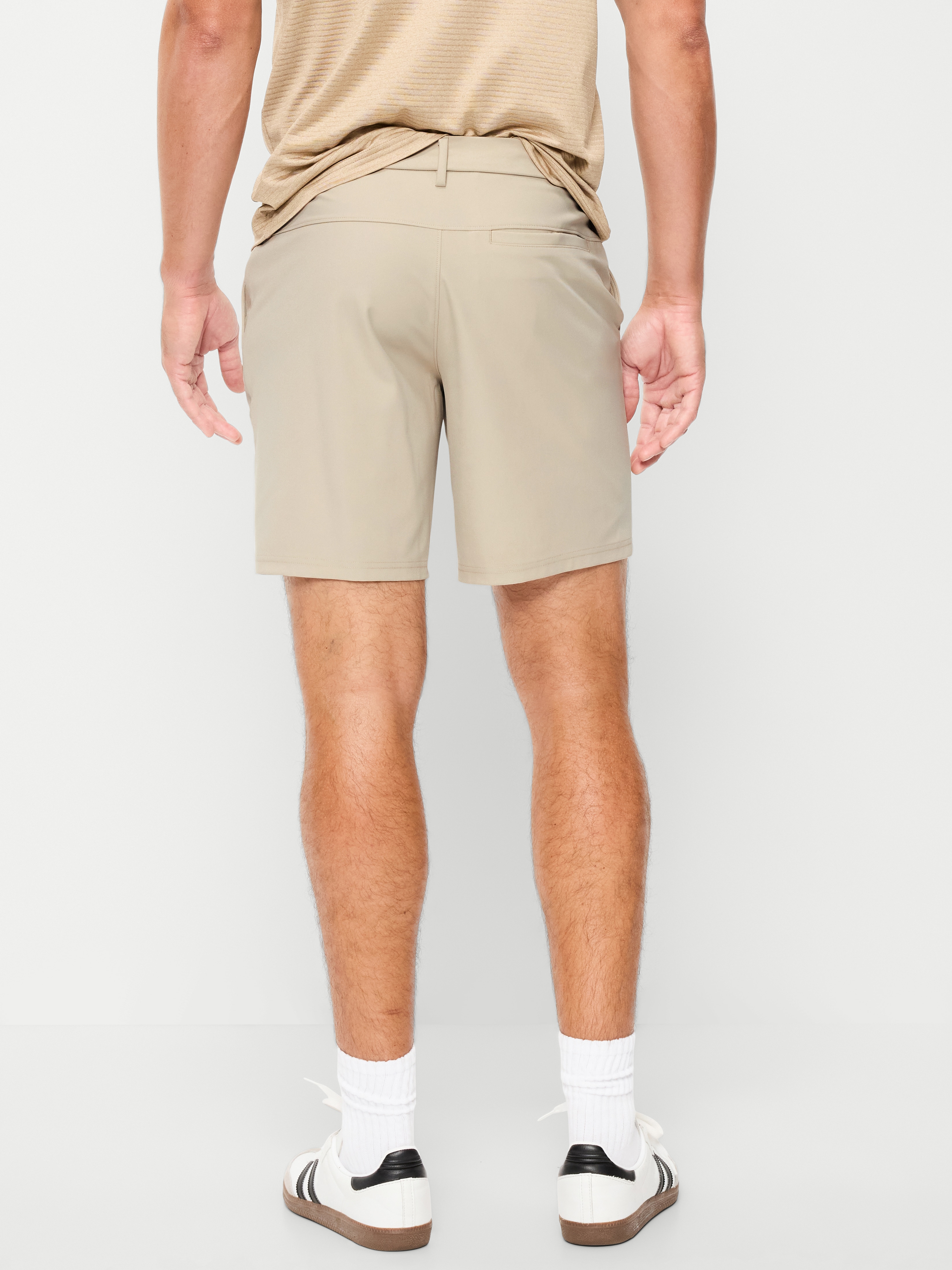 Tech Hybrid Chino Shorts -- 8-inch inseam - Windchime - 2