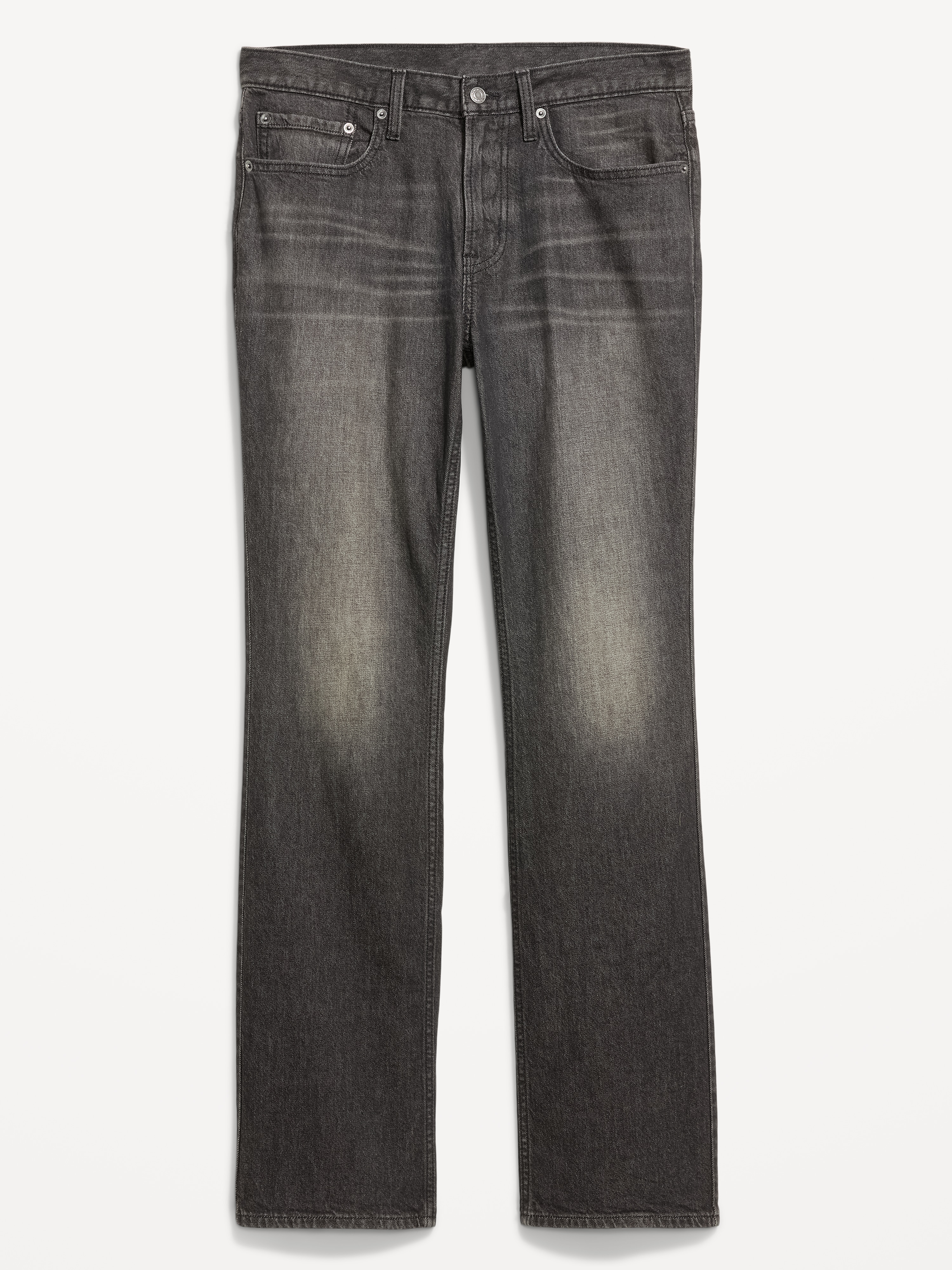 Boot-Cut Built-In Flex Jeans - Washed Black - 6