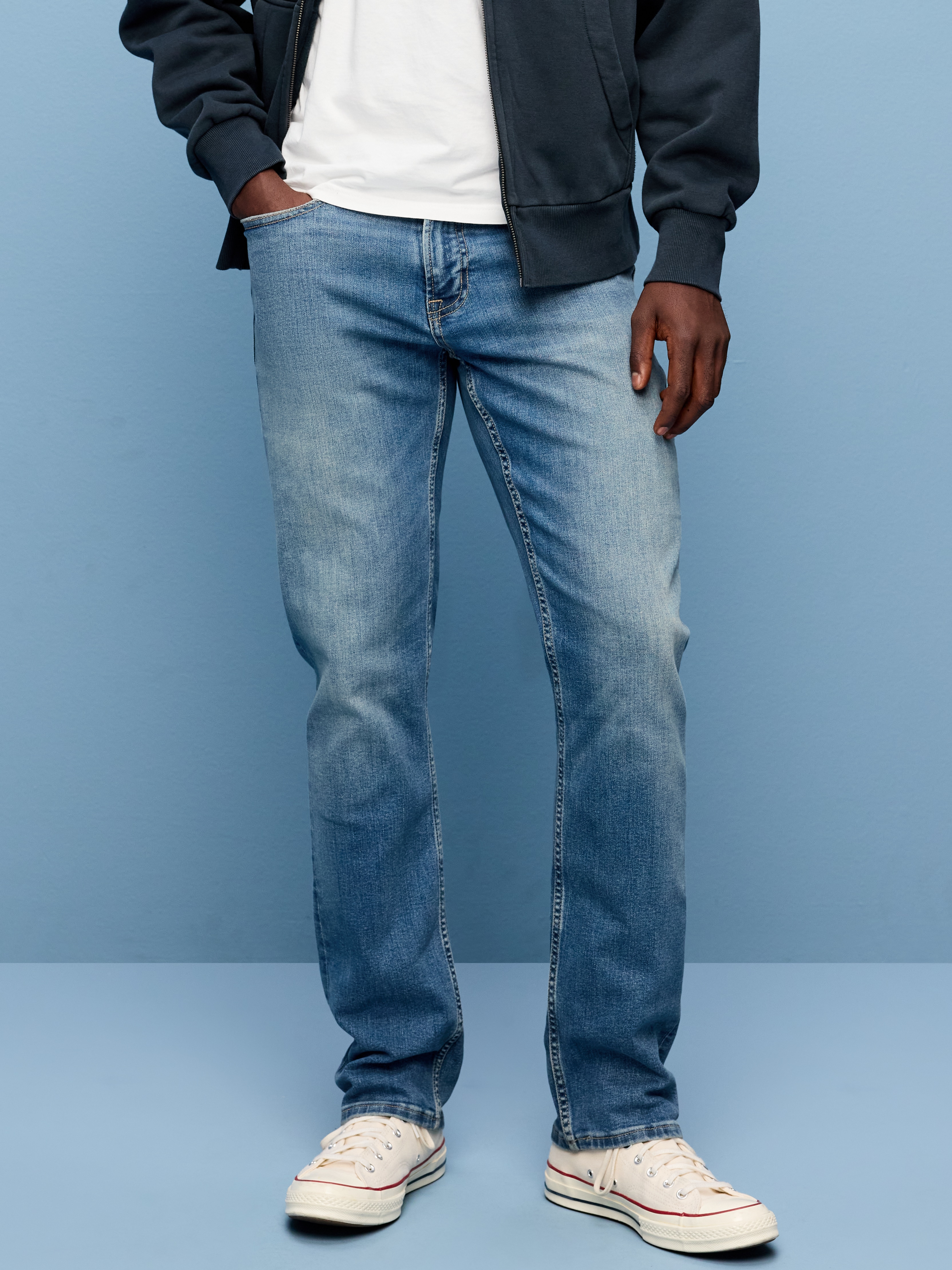 Straight 360° Tech Stretch Performance Jeans - Medium Tint - 2