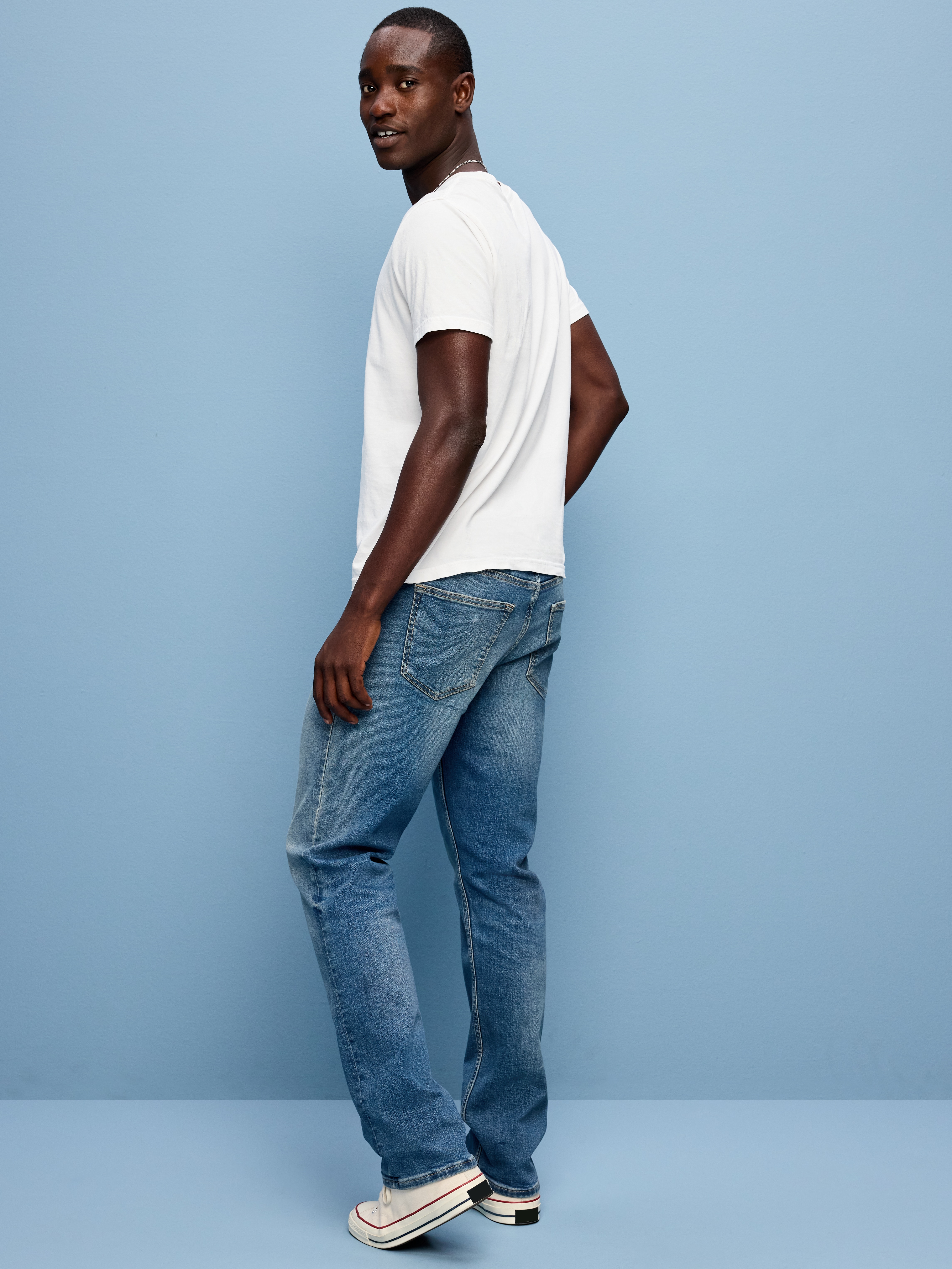 Straight 360° Tech Stretch Performance Jeans - Medium Tint - 3