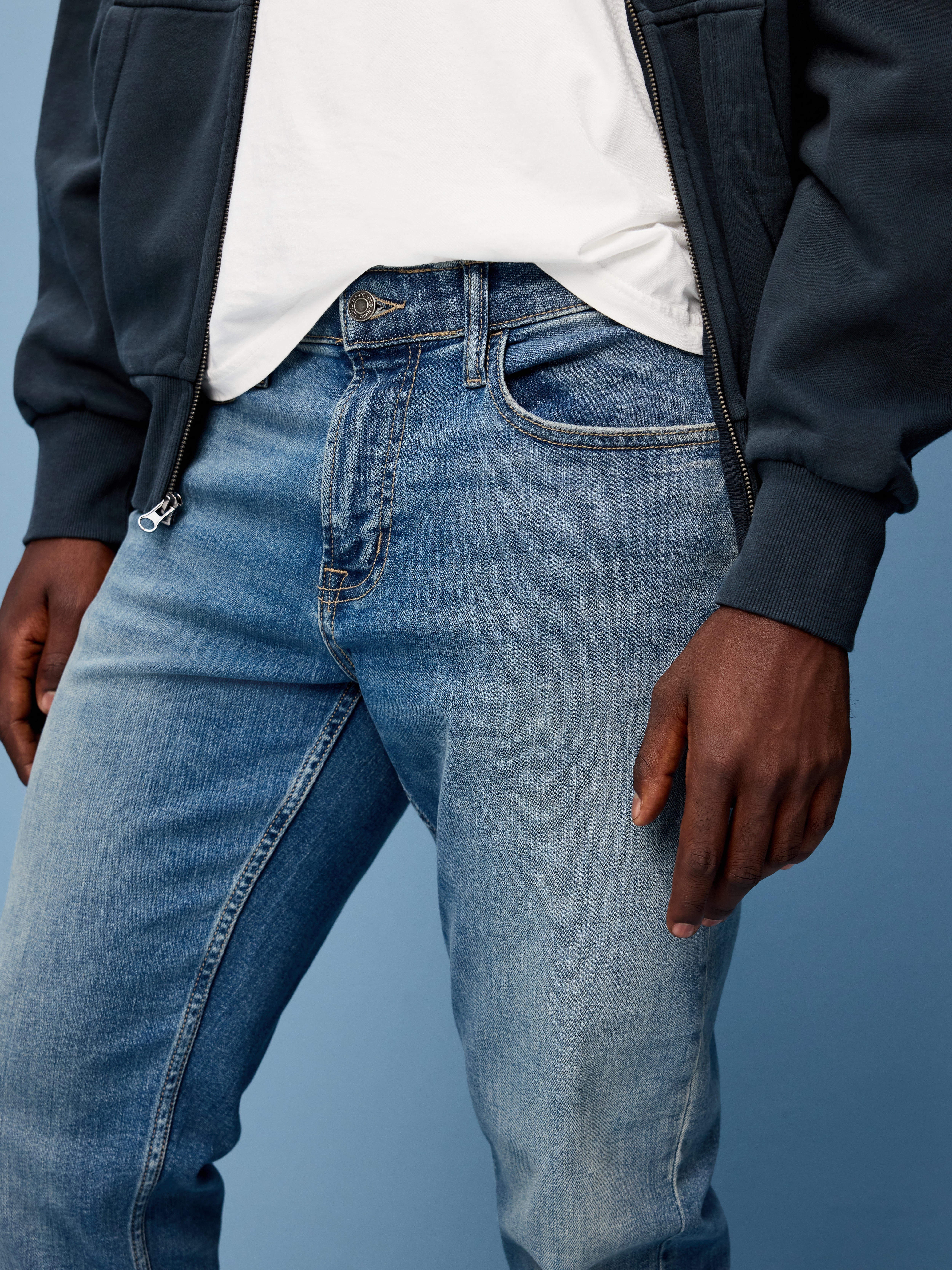 Straight 360° Tech Stretch Performance Jeans - Medium Tint - 5