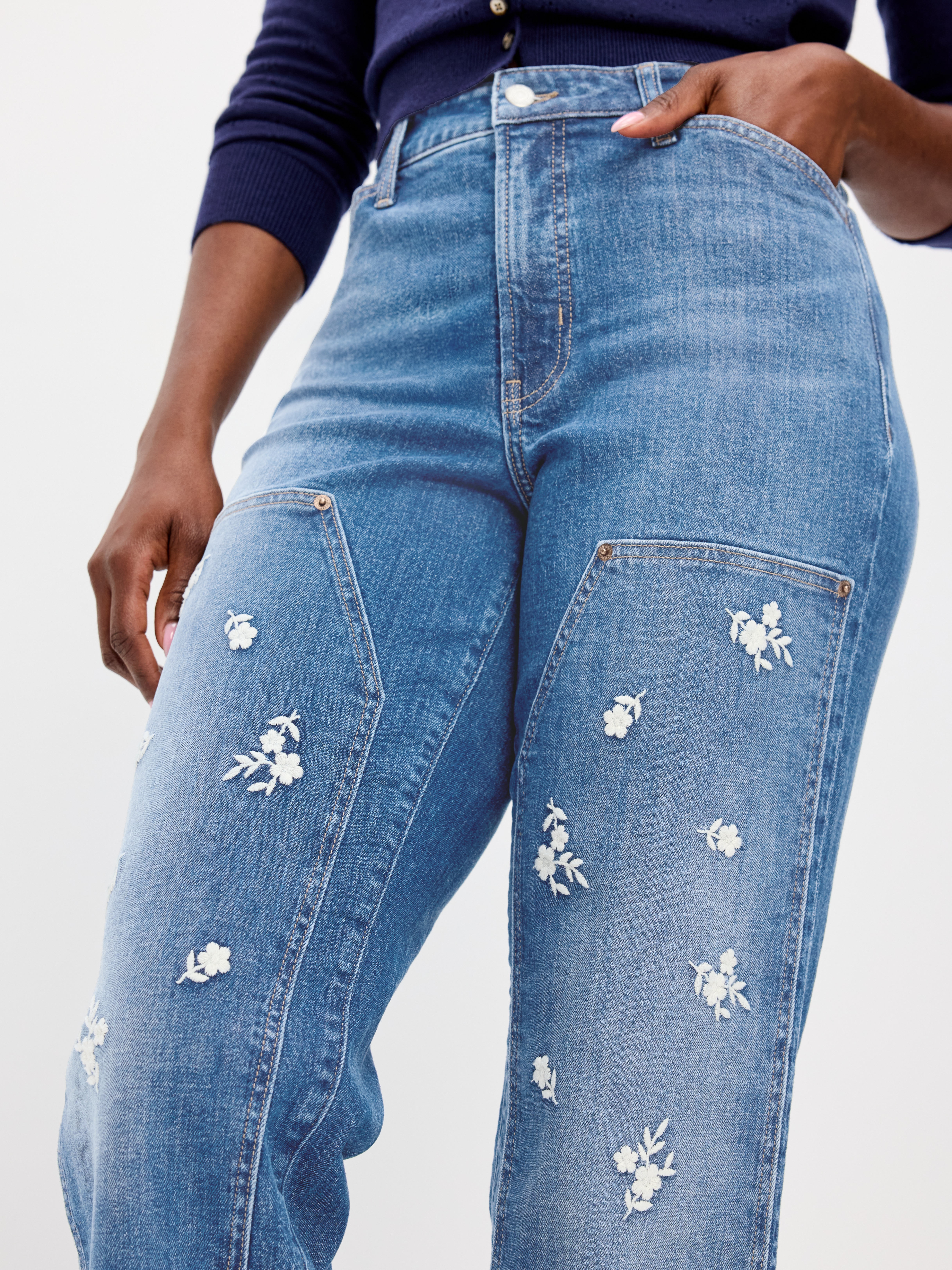 Curvy High-Waisted OG Loose Jeans - Xena - 4