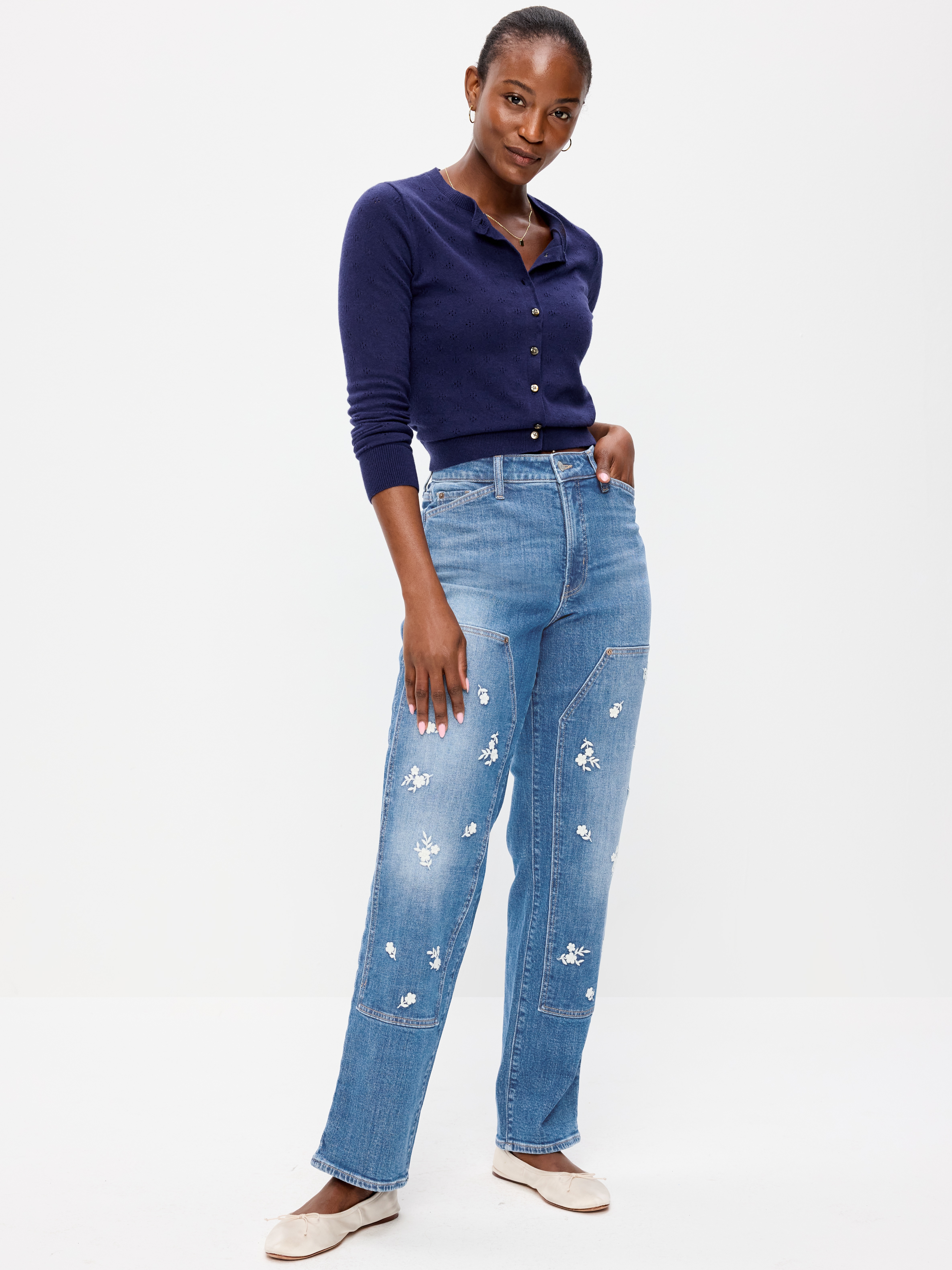 Curvy High-Waisted OG Loose Jeans - Xena - 1