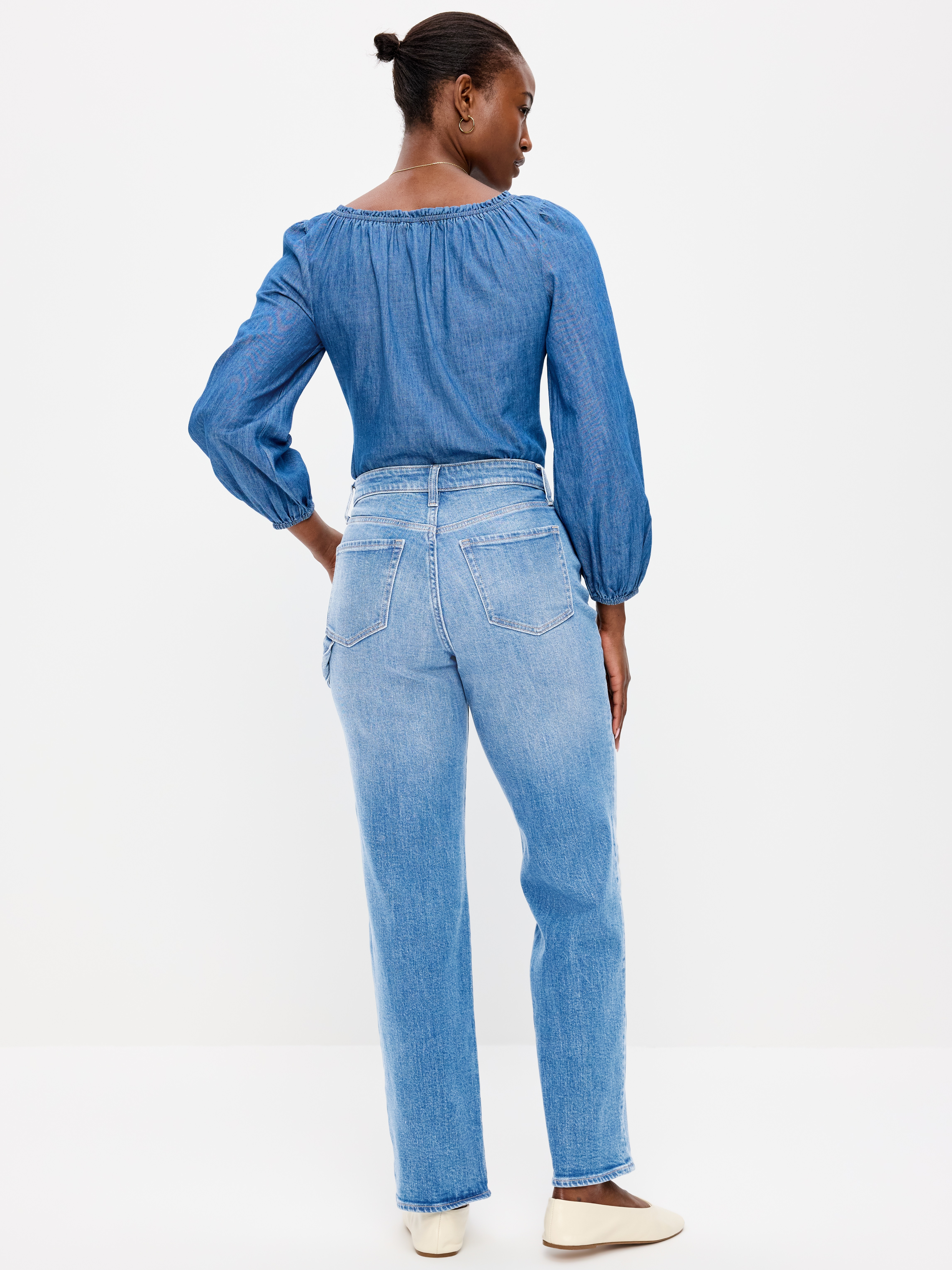 Curvy High-Waisted OG Loose Jeans - Zenas - 3