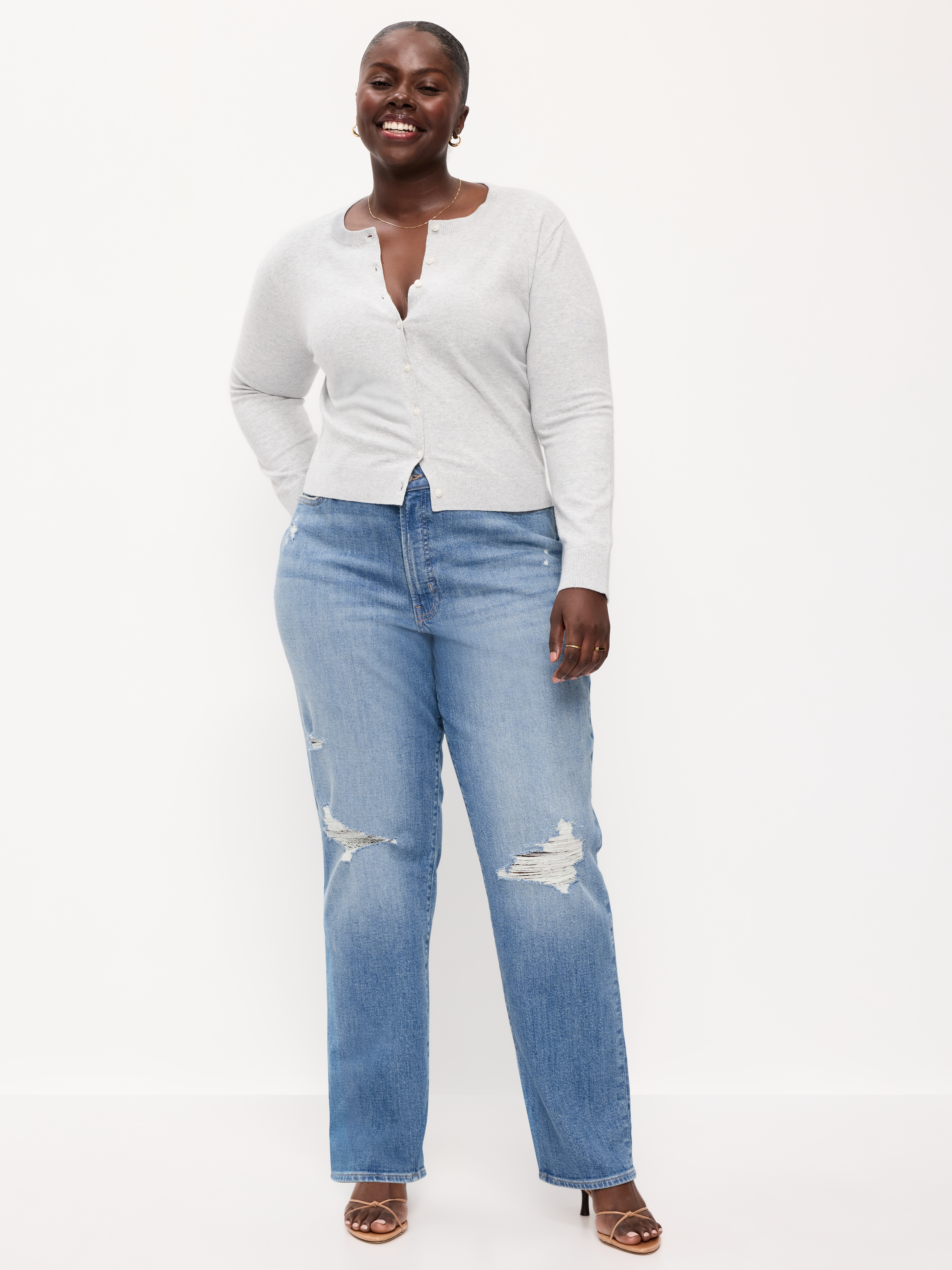 Curvy High-Waisted OG Loose Jeans - Tessa - 7