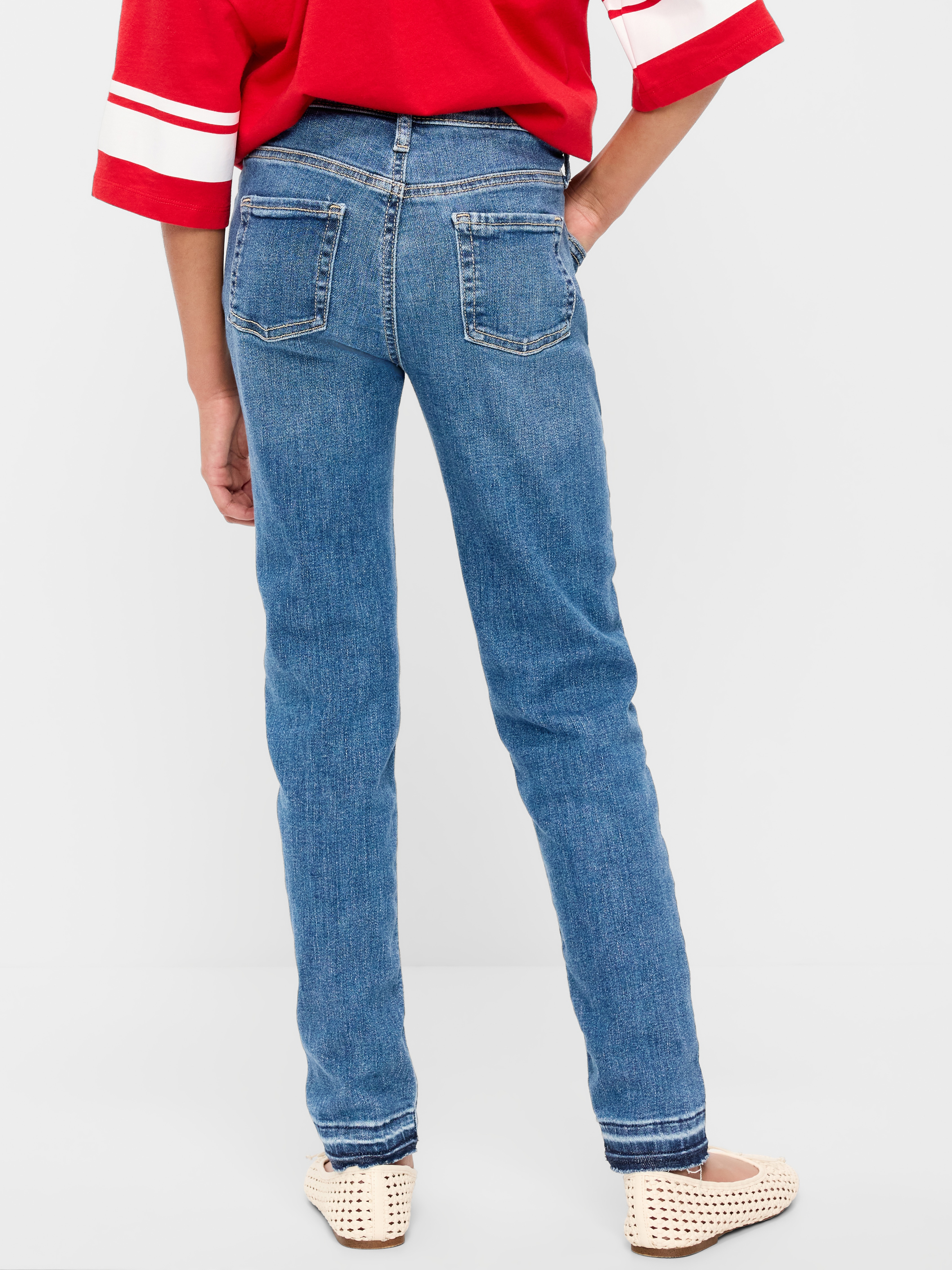 High-Waisted Rockstar 360° Stretch Jeggings for Girls - Pamela - 2