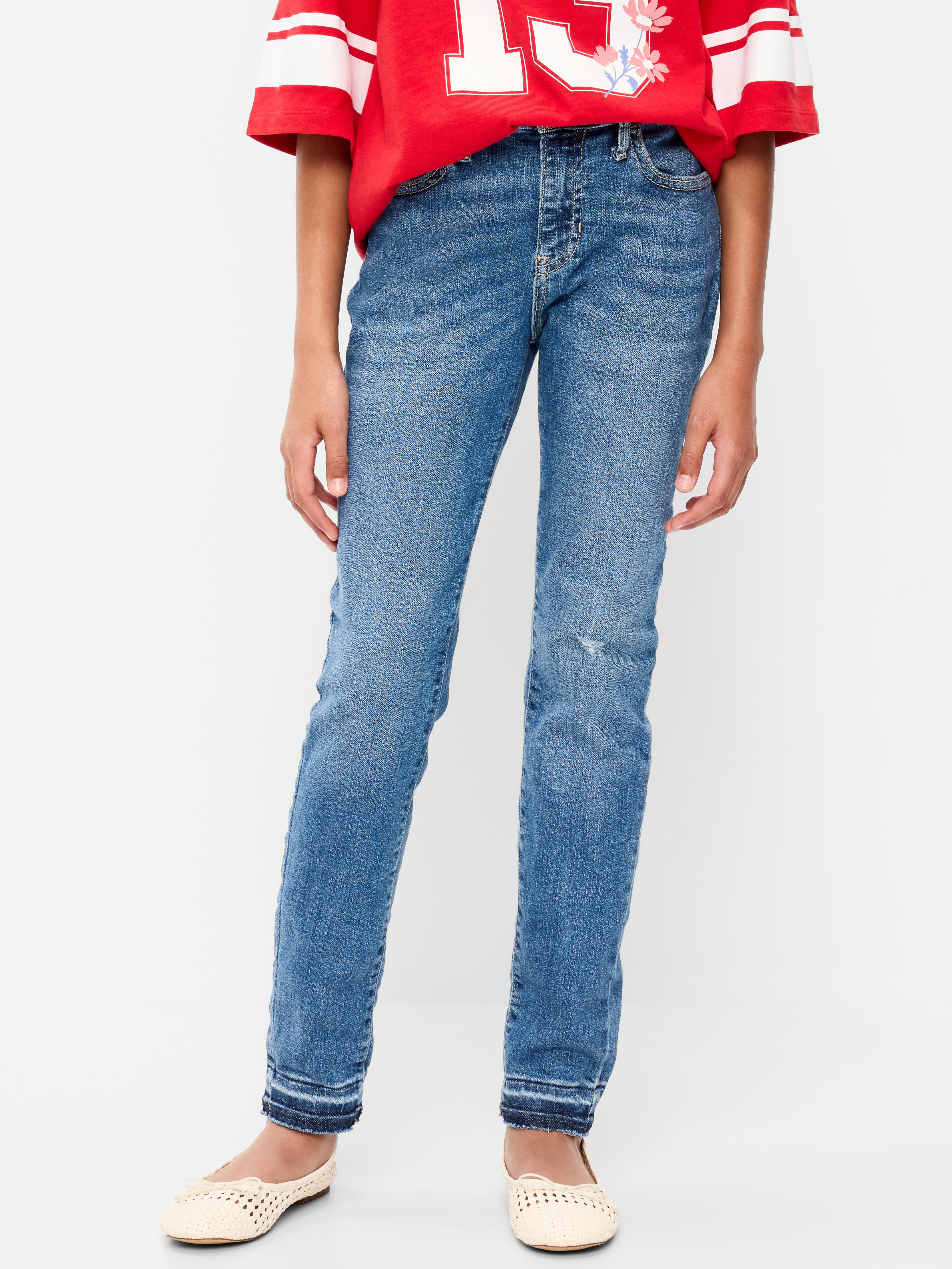 High-Waisted Rockstar 360° Stretch Jeggings for Girls - Pamela - 1