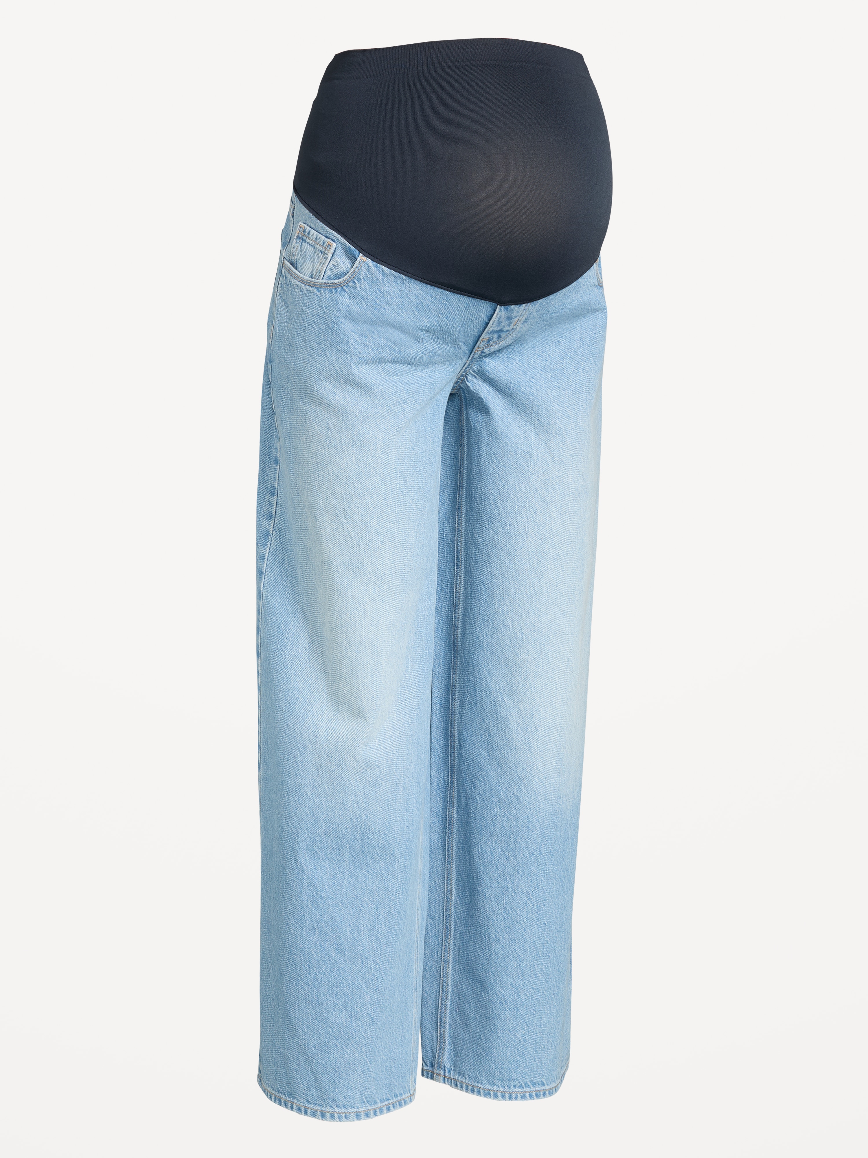 Maternity Full-Panel Wow Baggy Jeans - DREAMWEAVER - 2