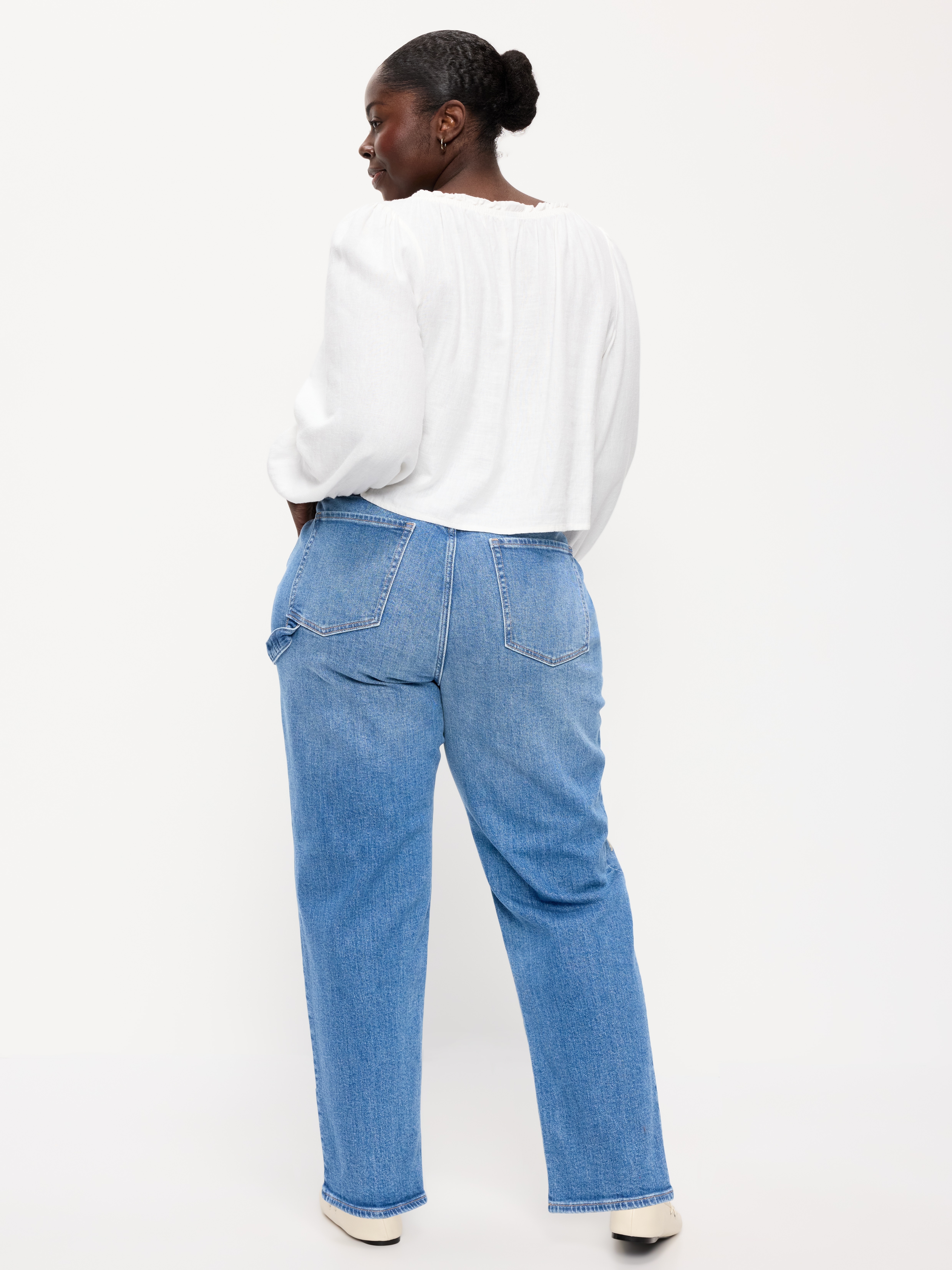 Curvy High-Waisted OG Loose Jeans - Zenas - 8