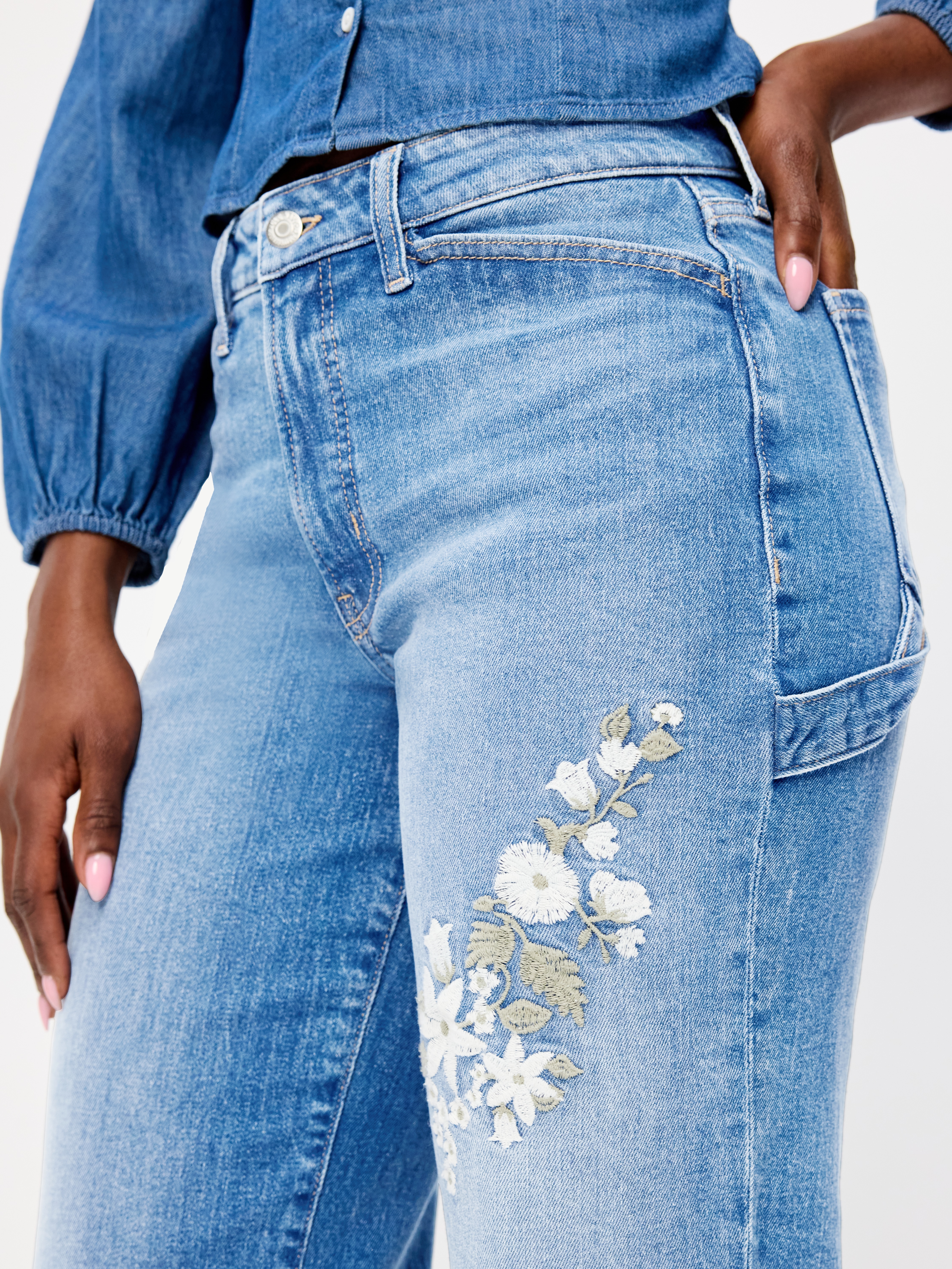 Curvy High-Waisted OG Loose Jeans - Zenas - 4