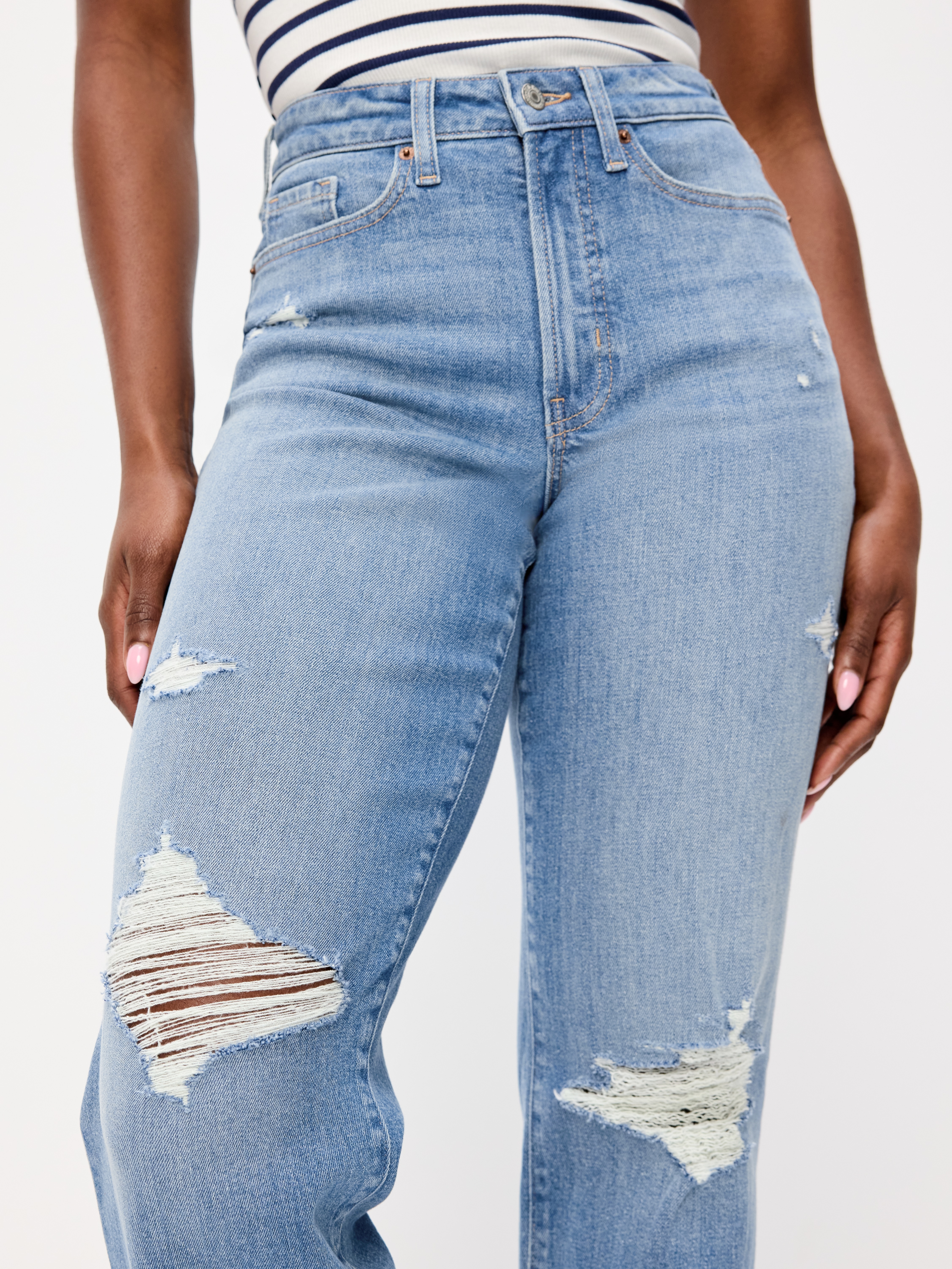 Curvy High-Waisted OG Loose Jeans - Tessa - 4