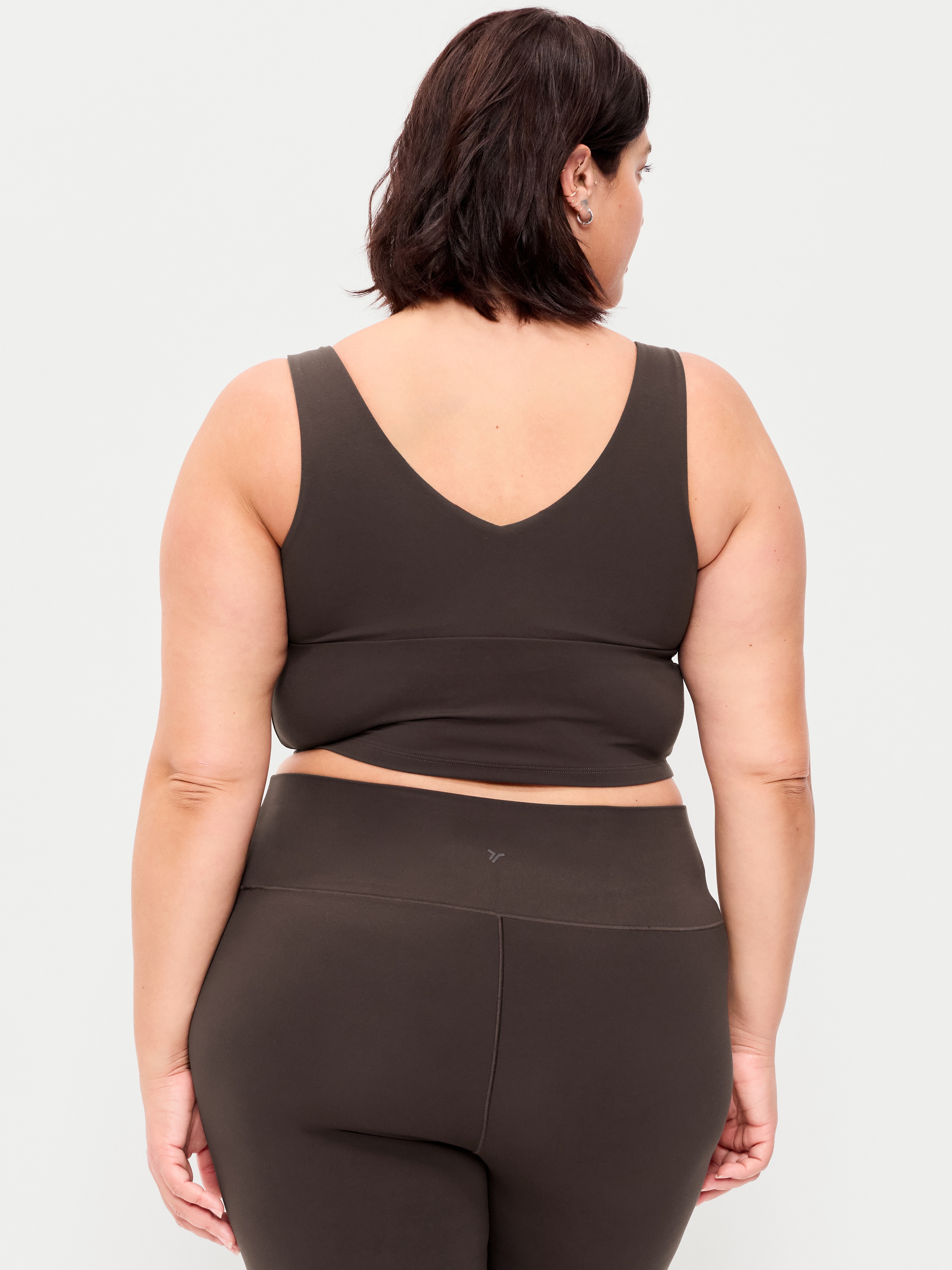 StudioSmooth Longline Top - Black Coffee - 8