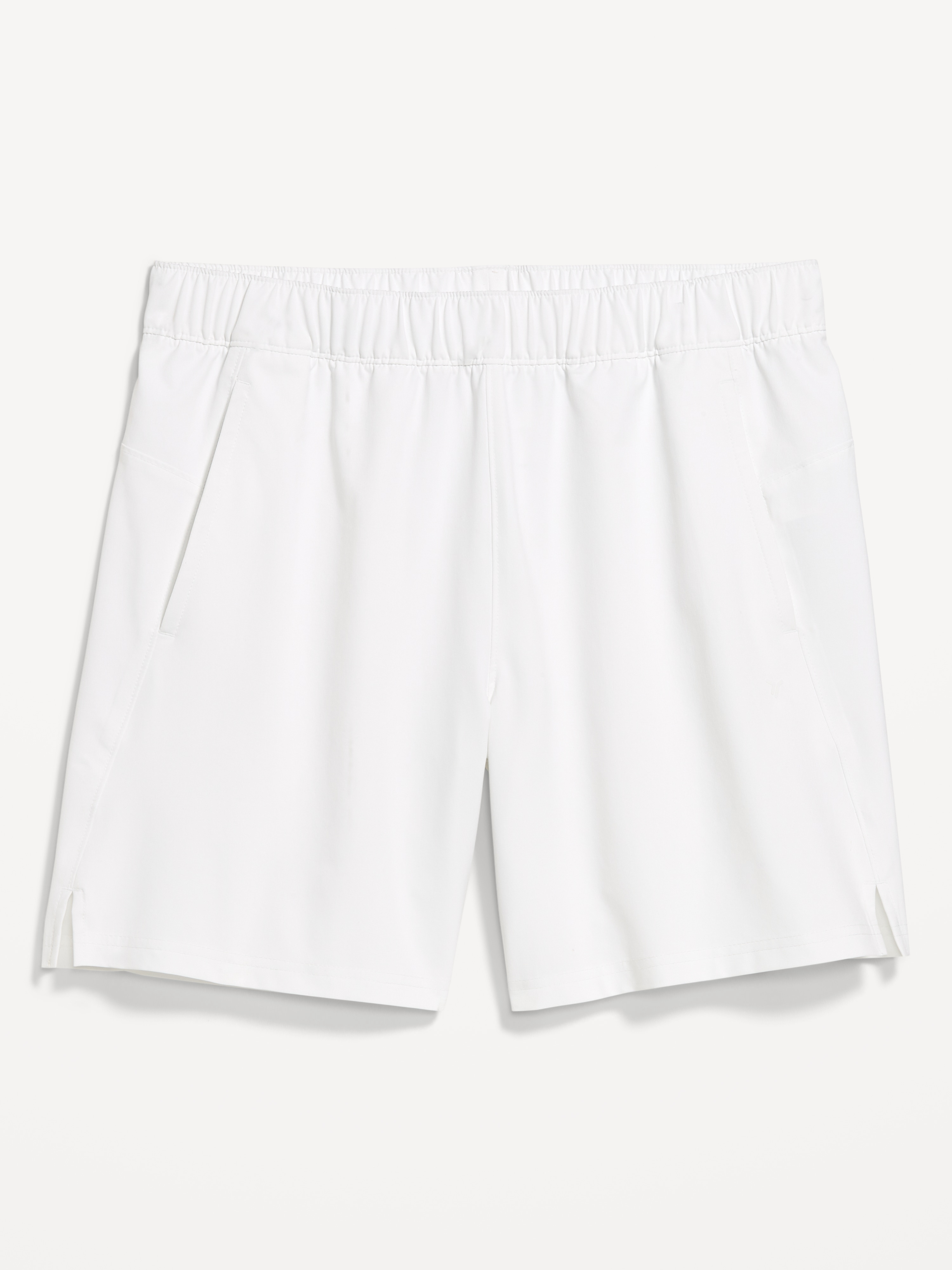 StretchTech Workout Shorts -- 7-inch inseam - White Lilies - 3