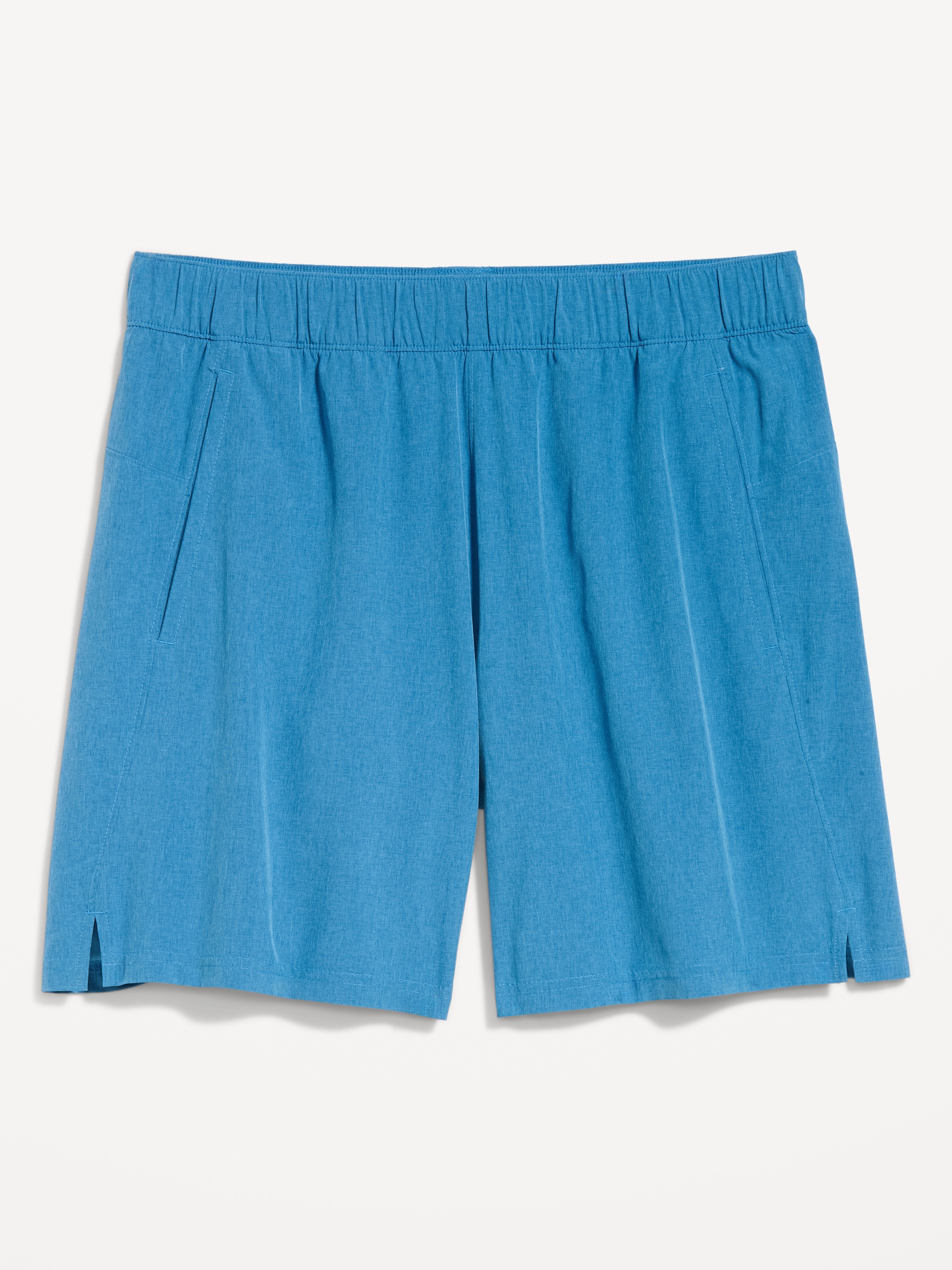 StretchTech Workout Shorts -- 7-inch inseam - Distorted Blue - 3