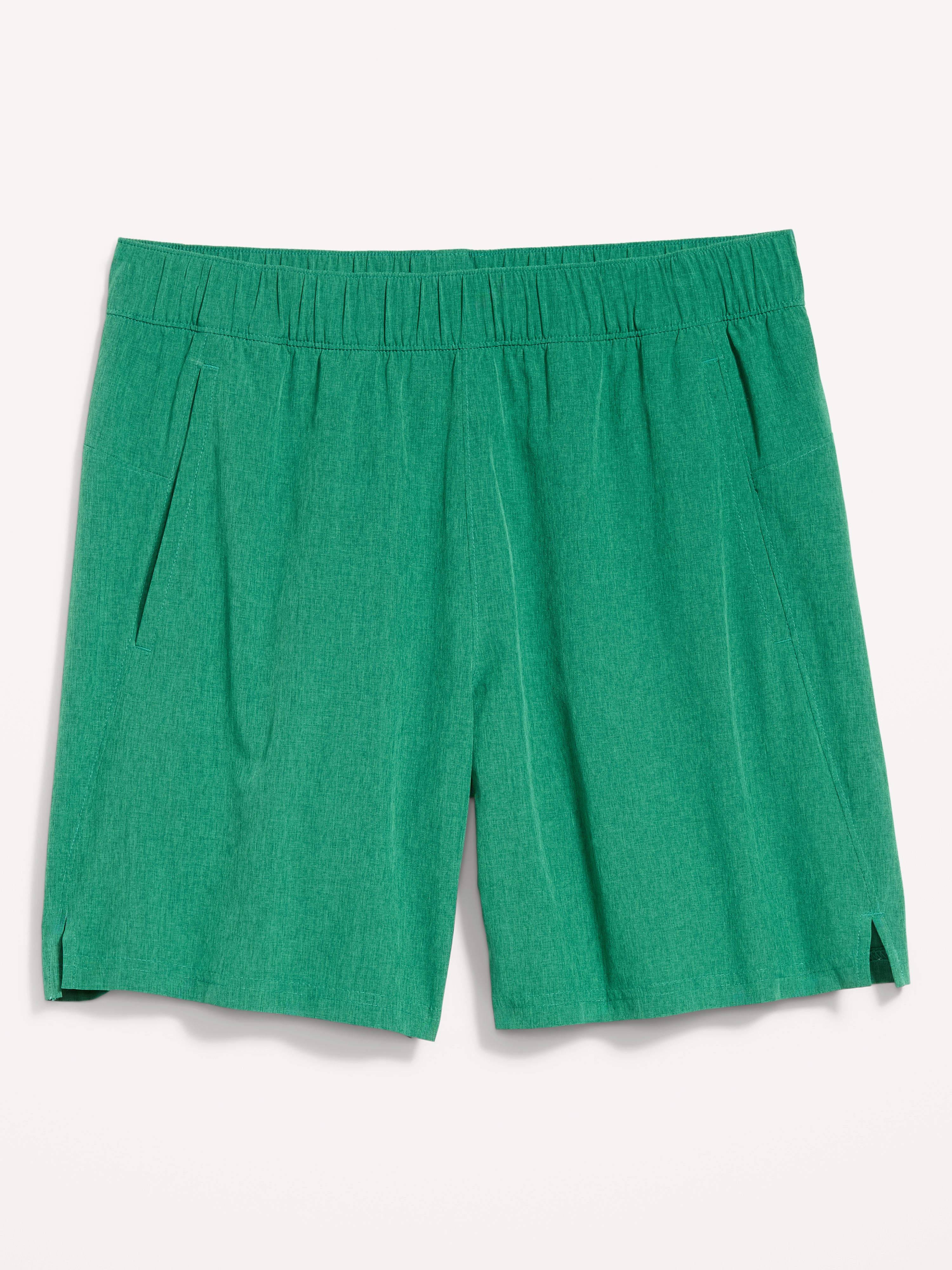 StretchTech Workout Shorts -- 7-inch inseam - Green Mangrove - 3