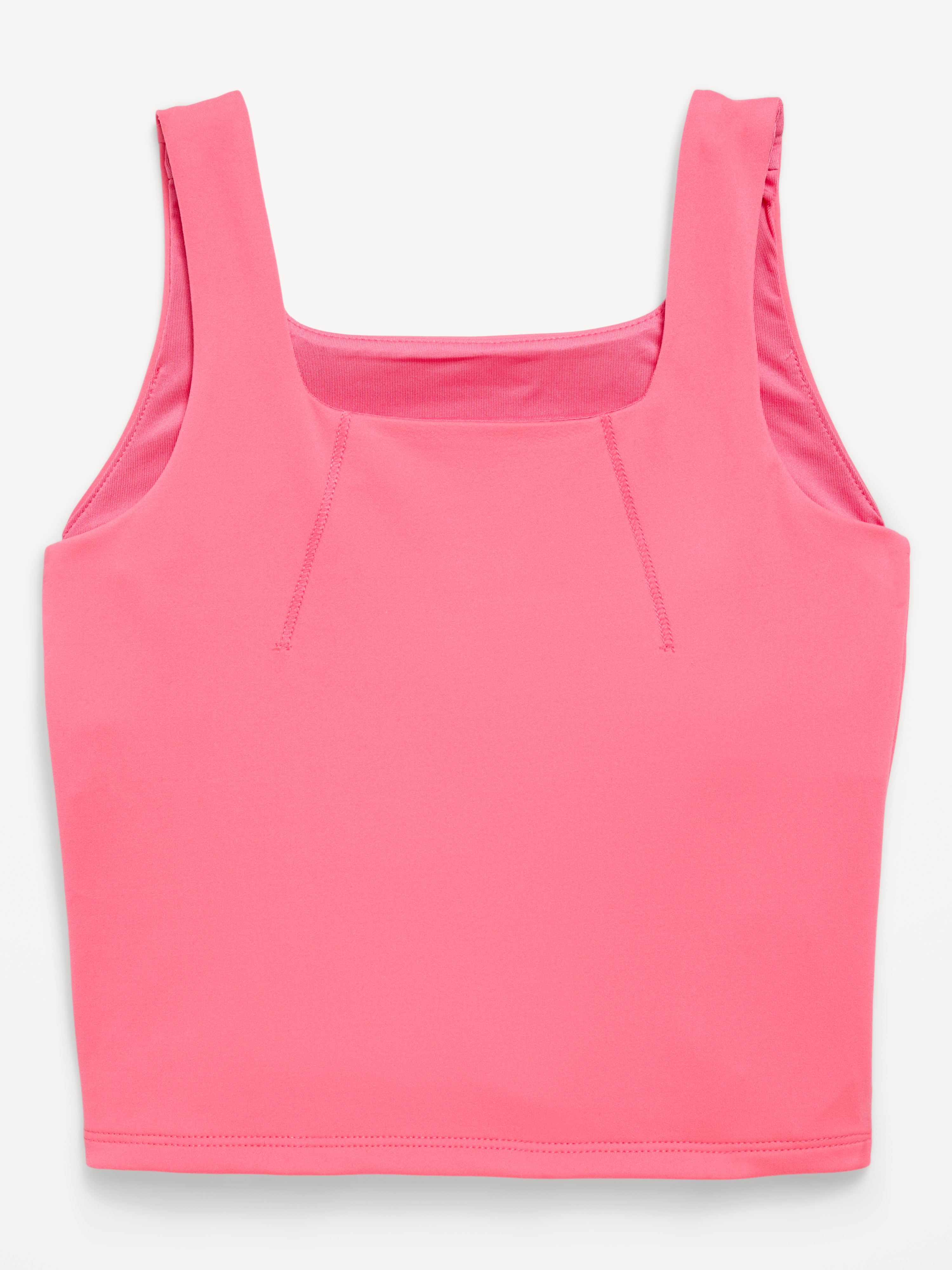 StudioSmooth Longline Sports Bra for Girls - Daylily - 4