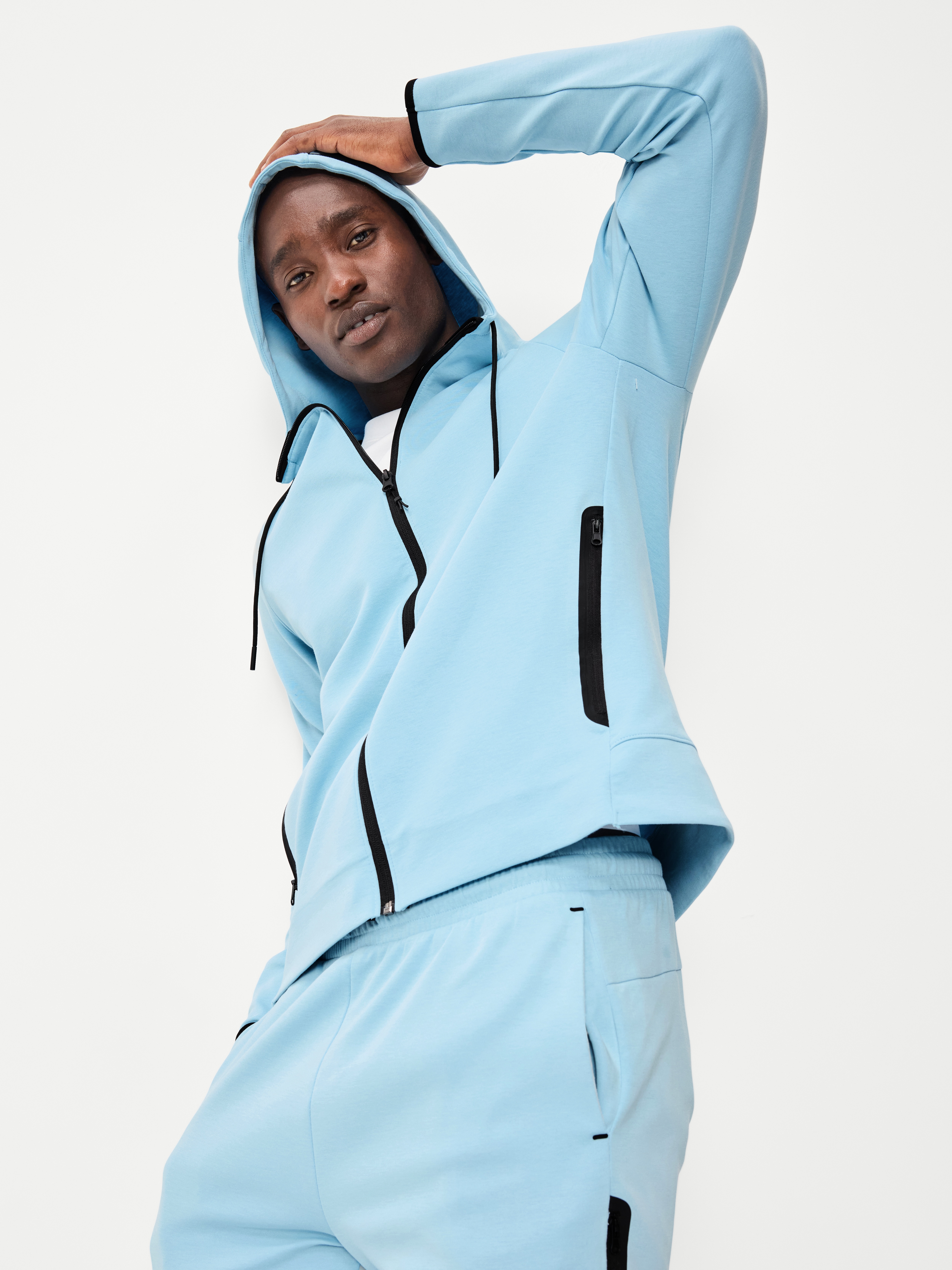 Dynamic Fleece 4.0 Zip Hoodie - Cool Rain - 3