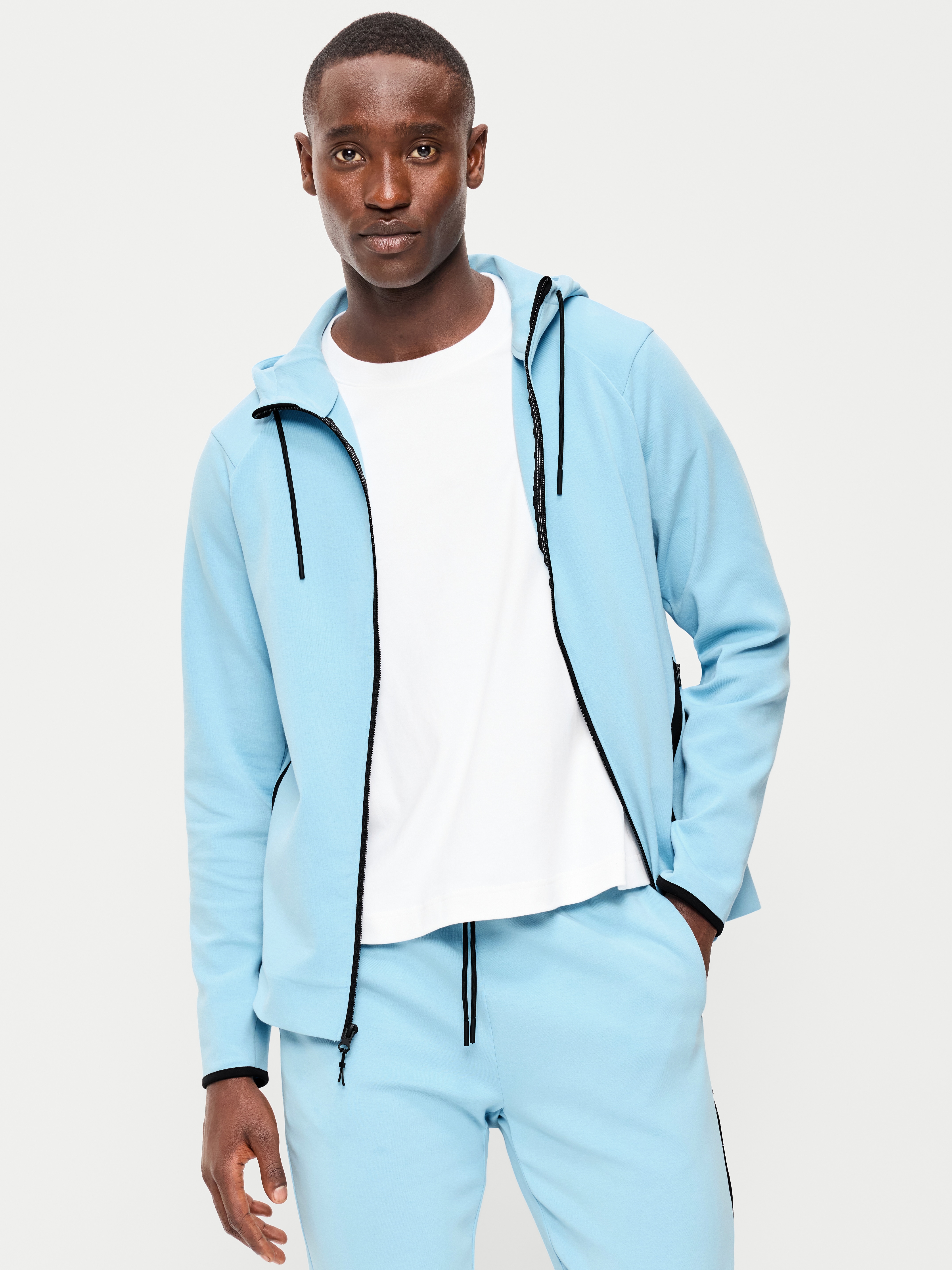 Dynamic Fleece 4.0 Zip Hoodie - Cool Rain - 1