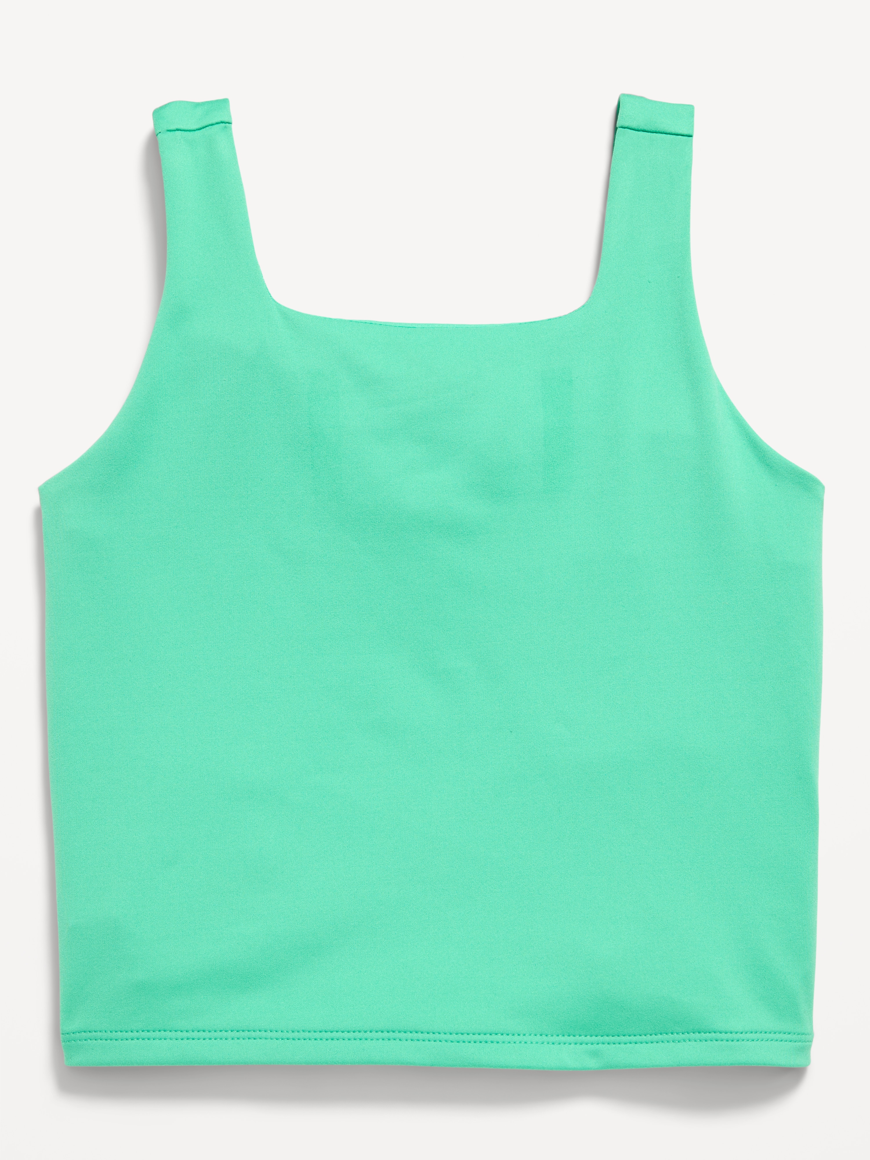 StudioSmooth Longline Sports Bra for Girls - Chrysolite - 3