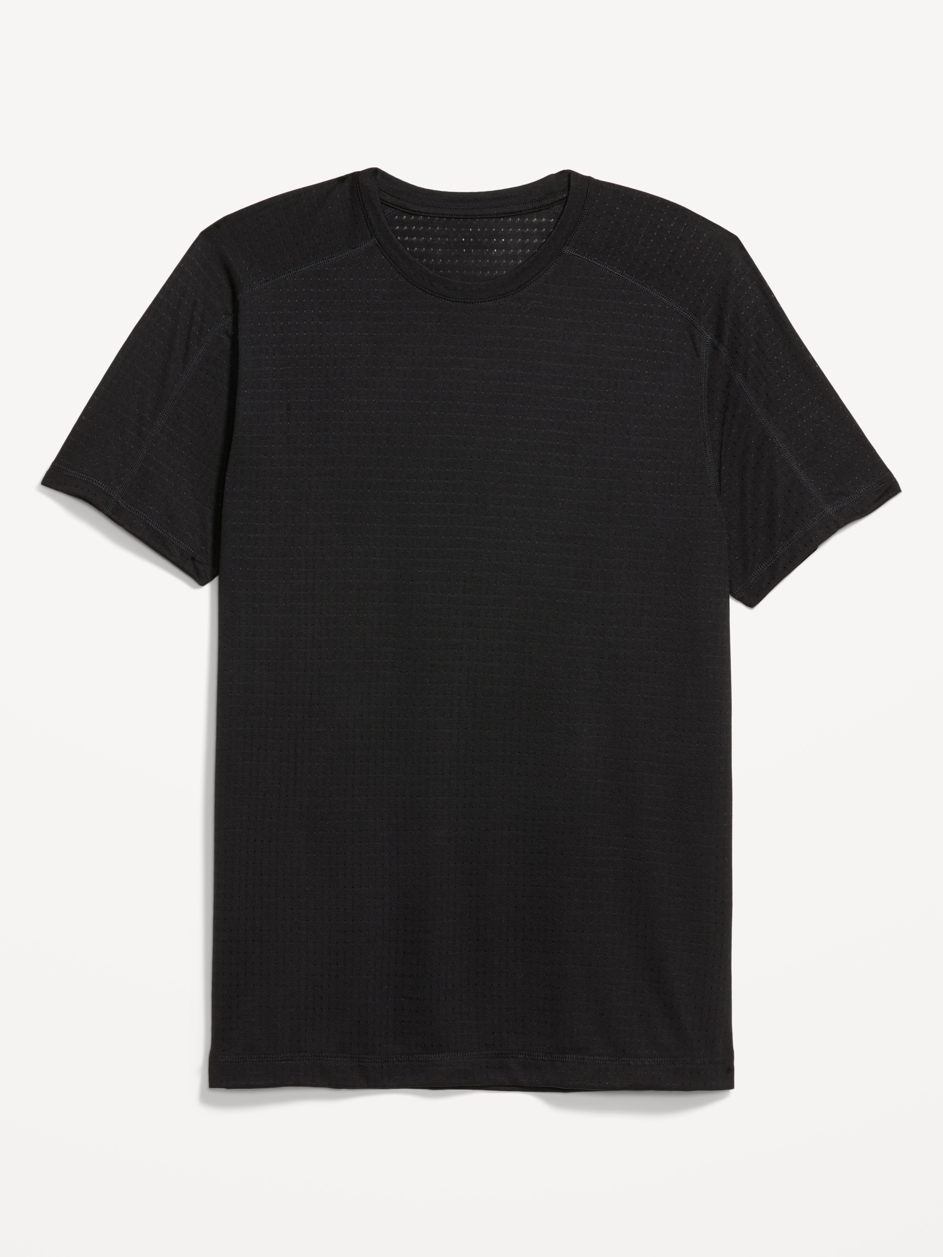 Relaxed Mesh T-Shirt - Black Jack - 4