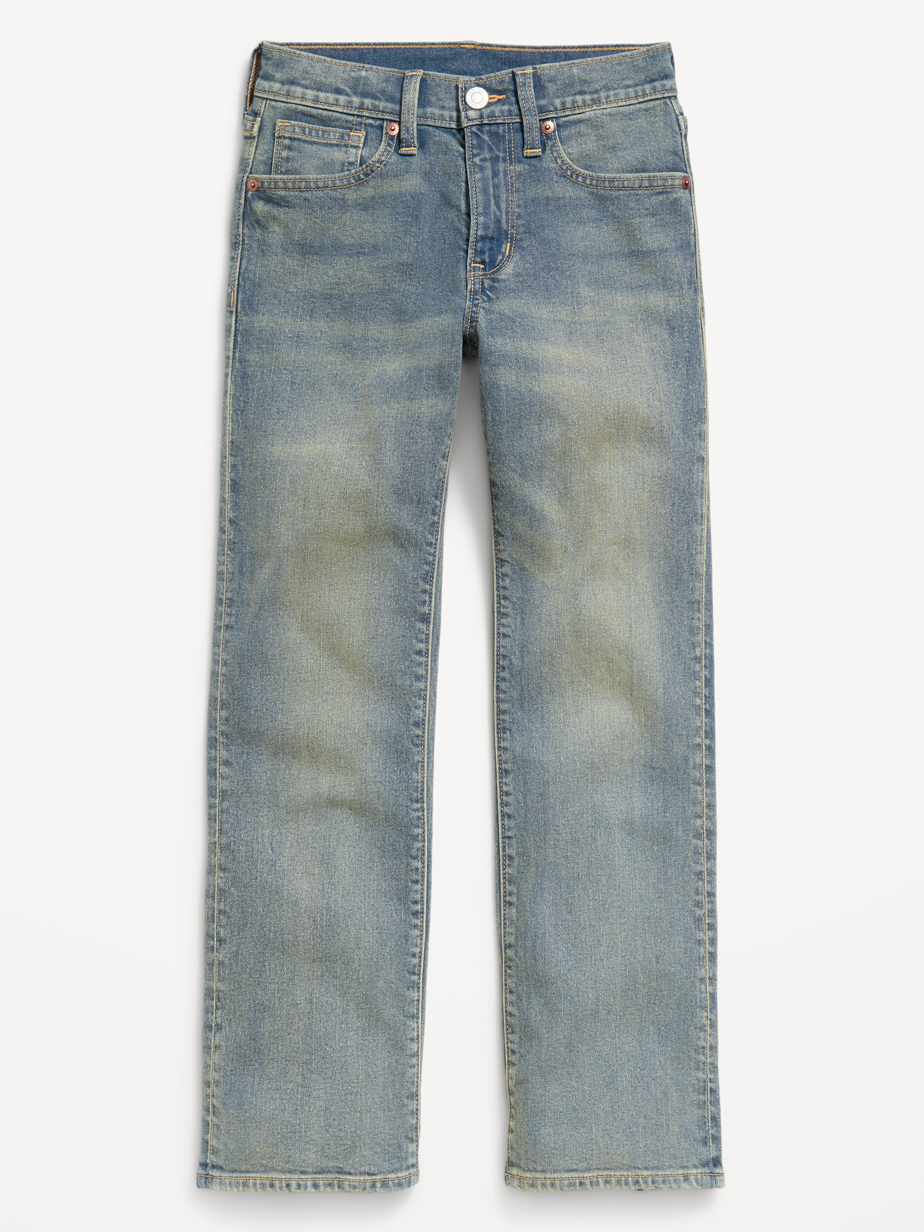 Built-In Flex Boot-Cut Jeans for Boys - Medium Wash - 4