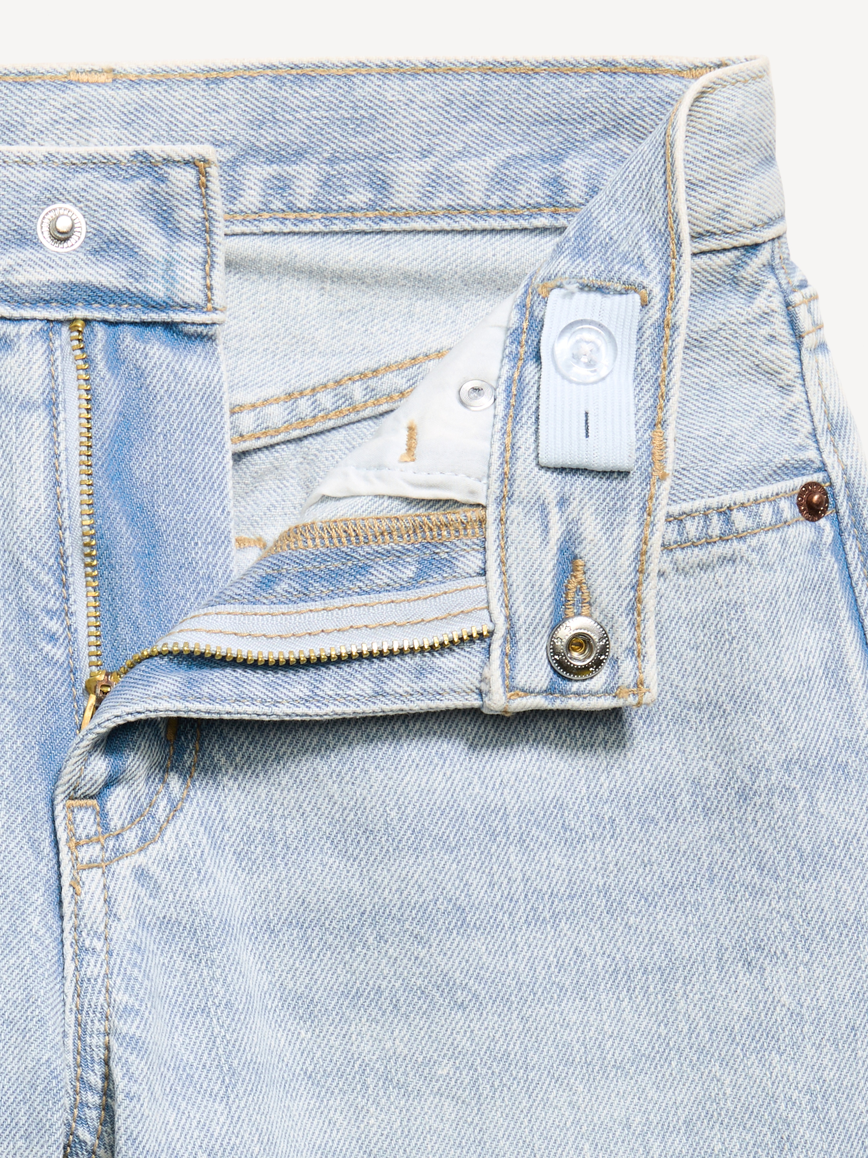 Super Baggy Jeans for Boys - Light Wash - 5
