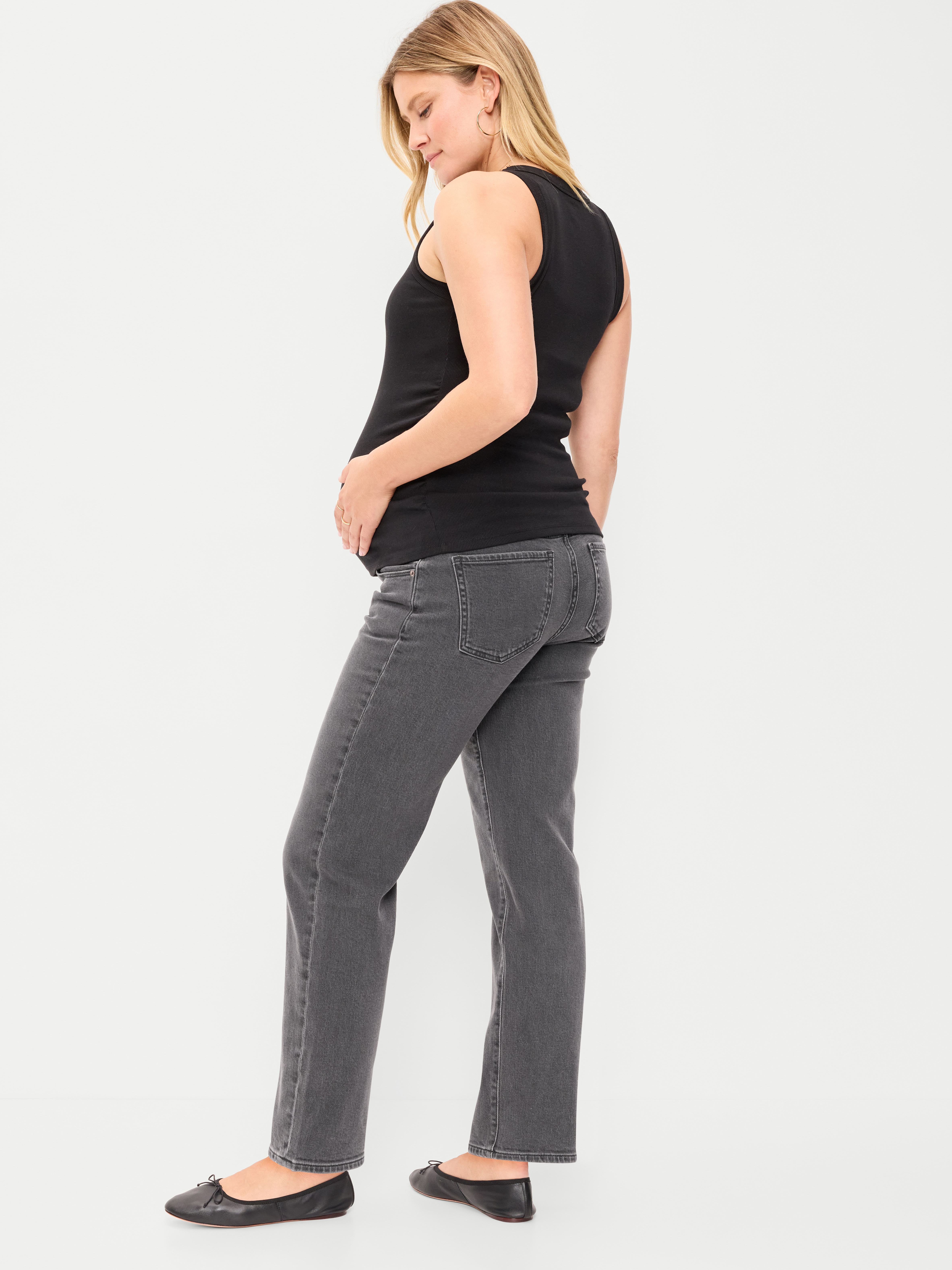 Maternity Full-Panel OG Loose Jeans - Orion - 3