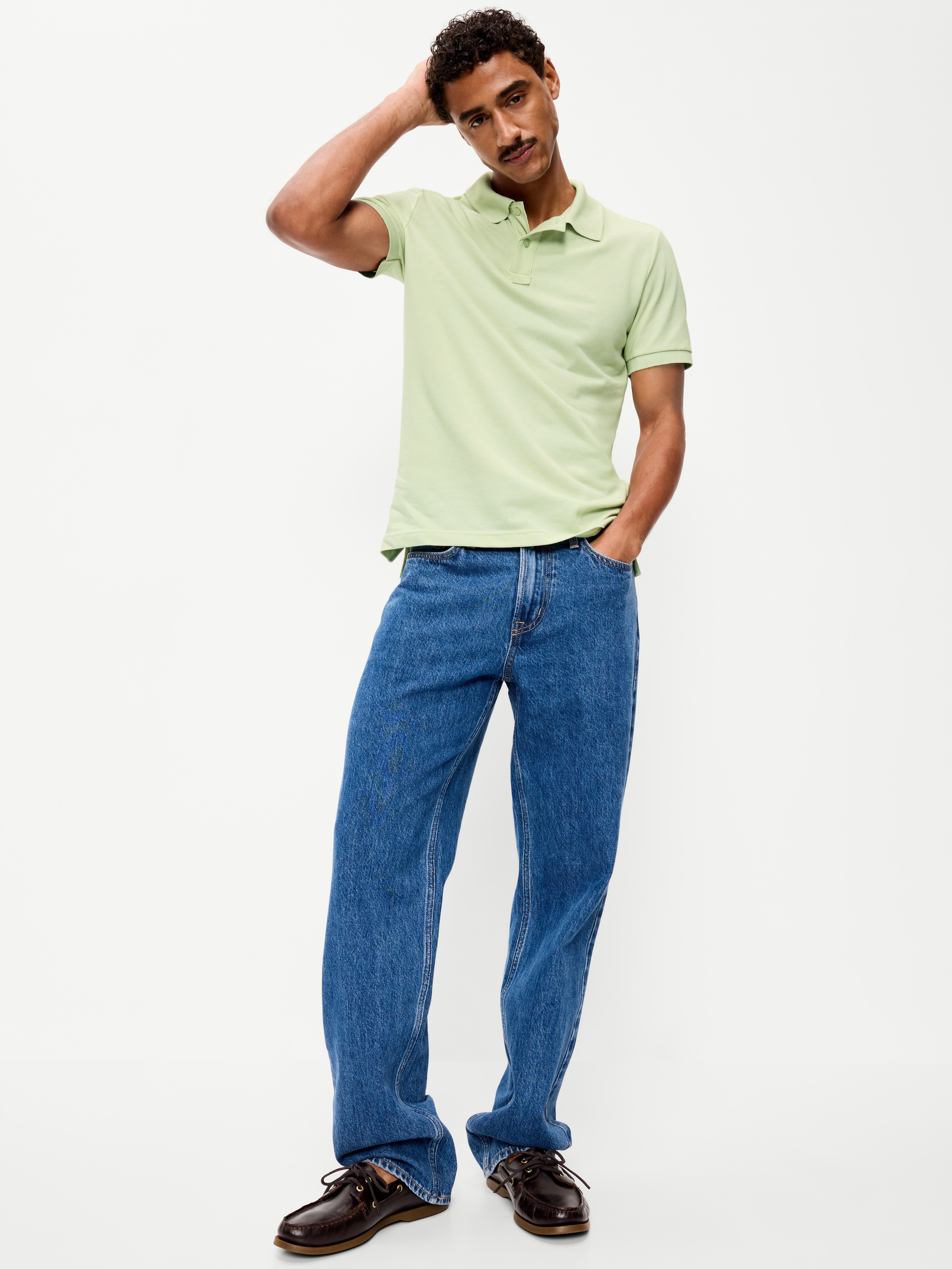 Pique Polo for Men - Succulent - 3