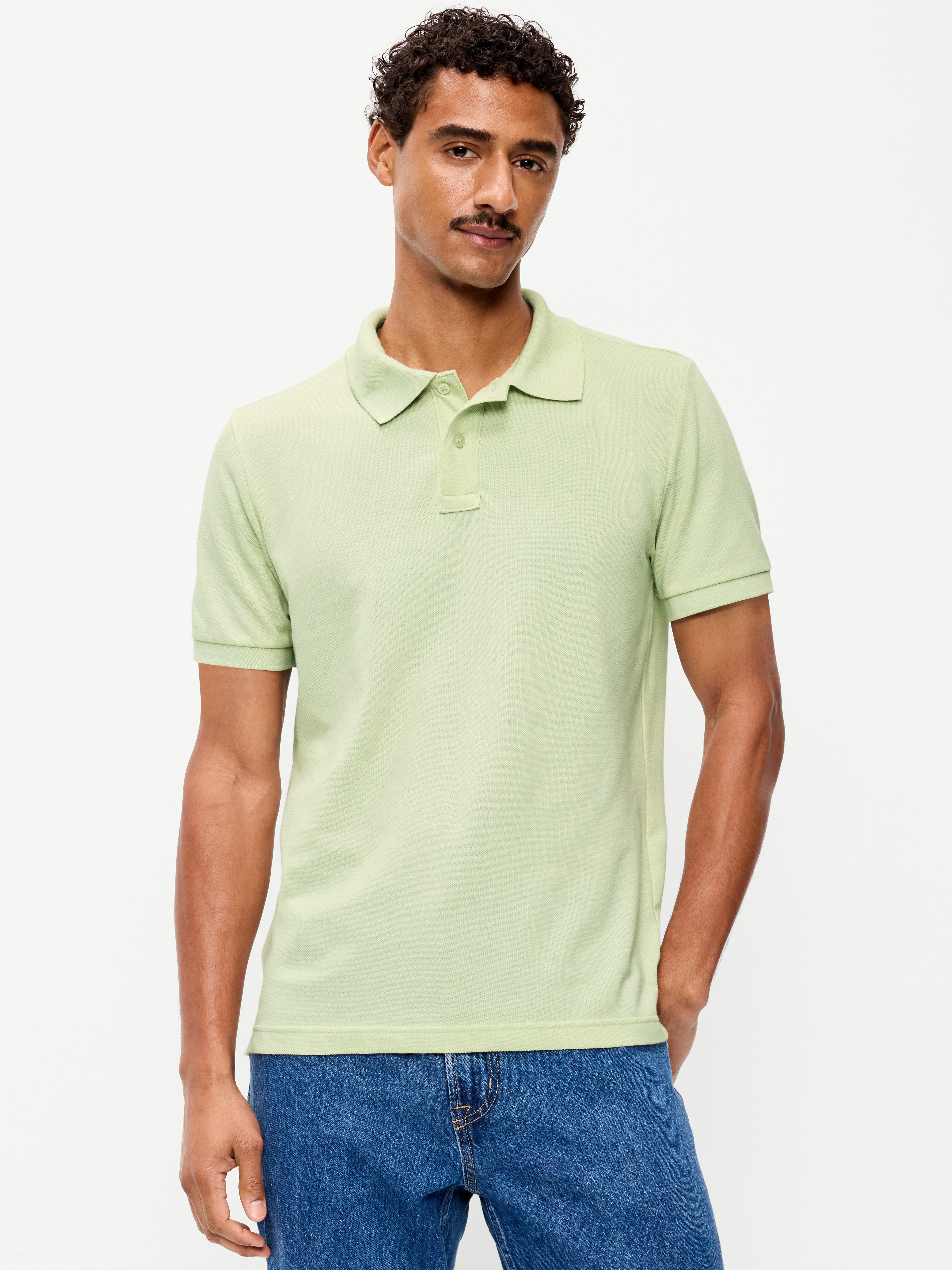 Pique Polo for Men - Succulent - 1