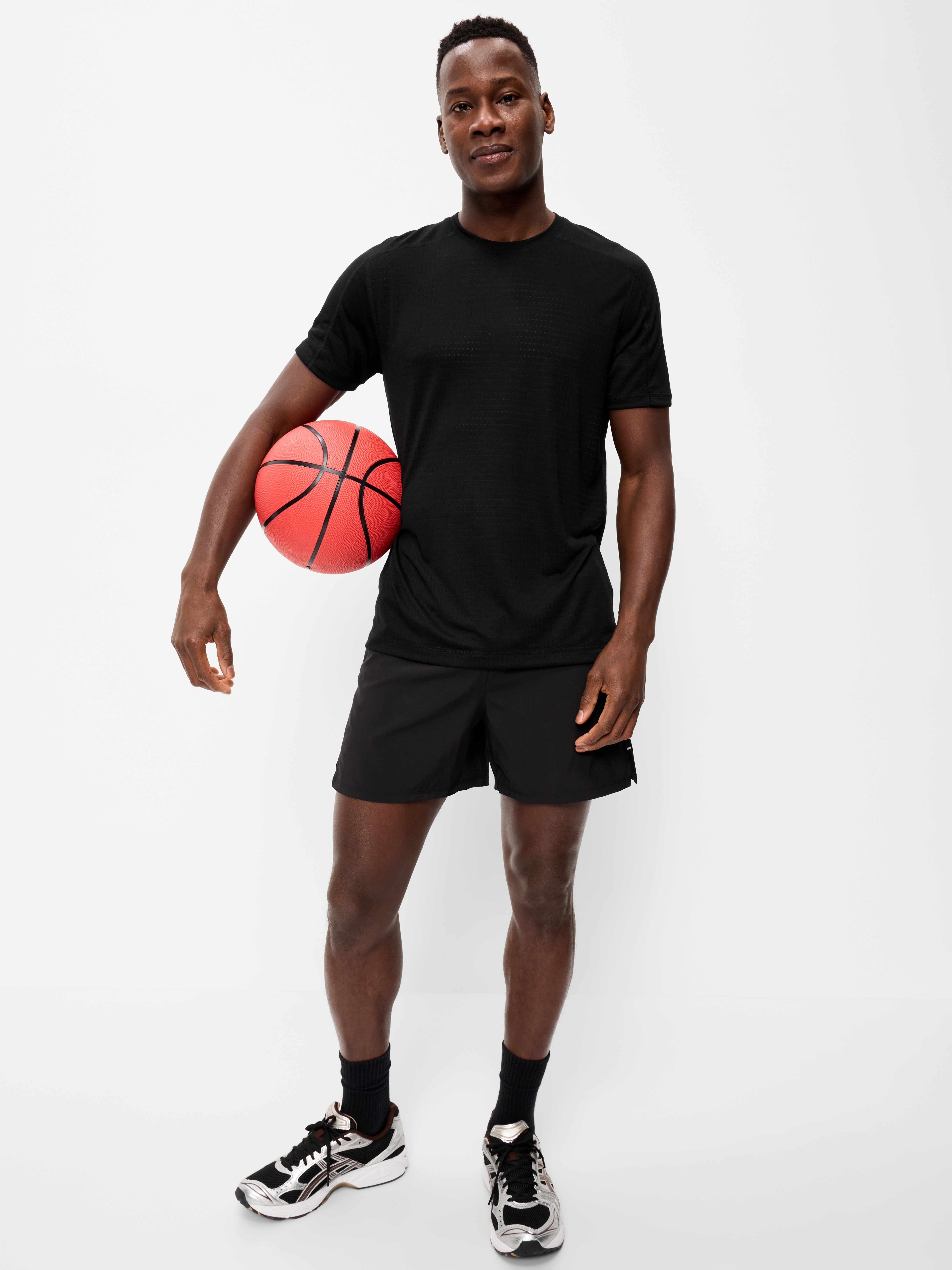 Relaxed Mesh T-Shirt - Black Jack - 3