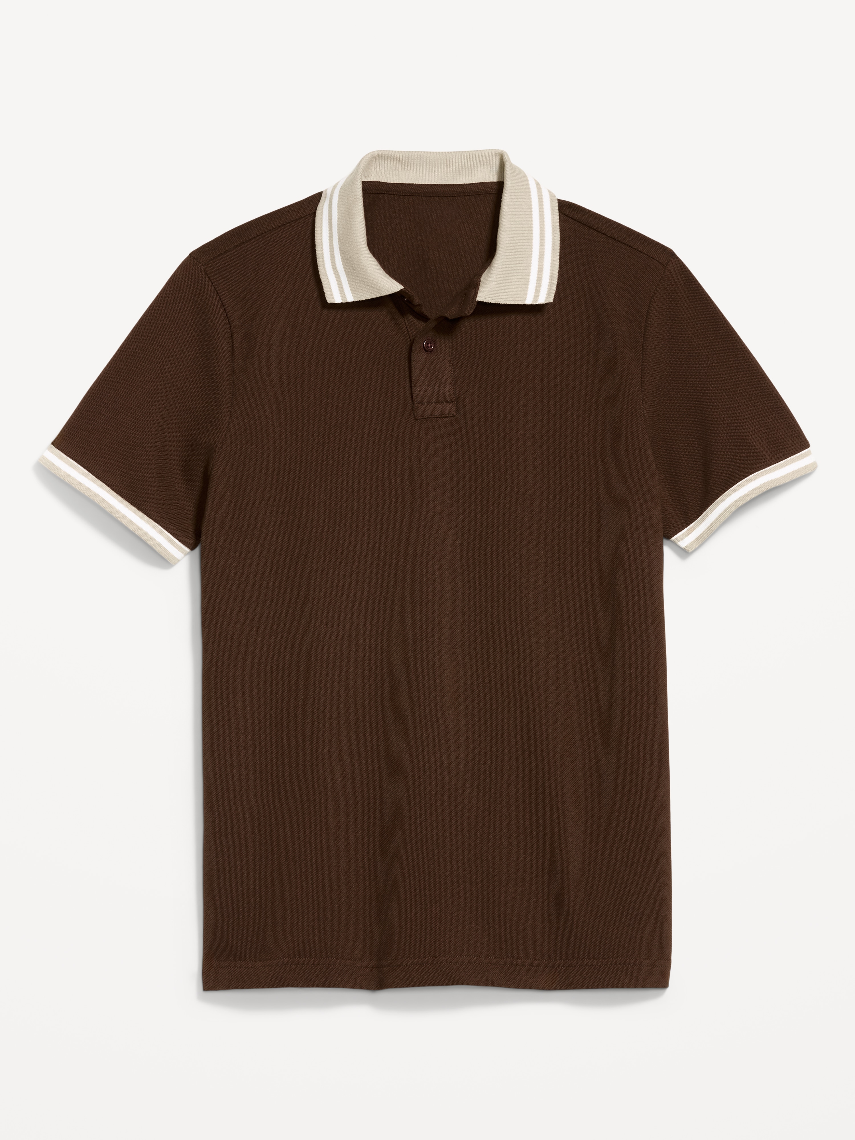 Built-In Flex Pro Polo for Men - Earthen - 4