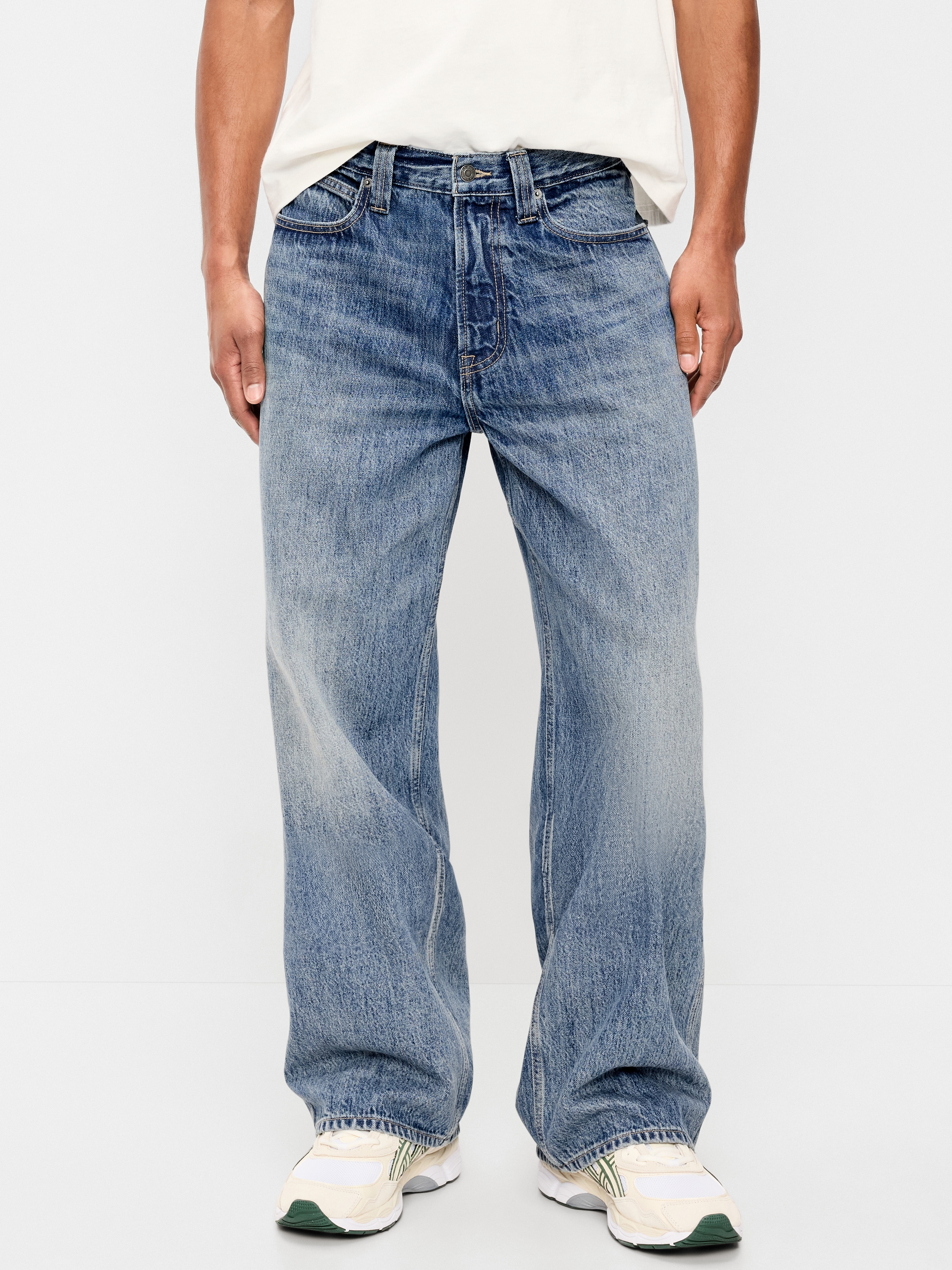 2000s Super Baggy Jeans - Light Wash - 2