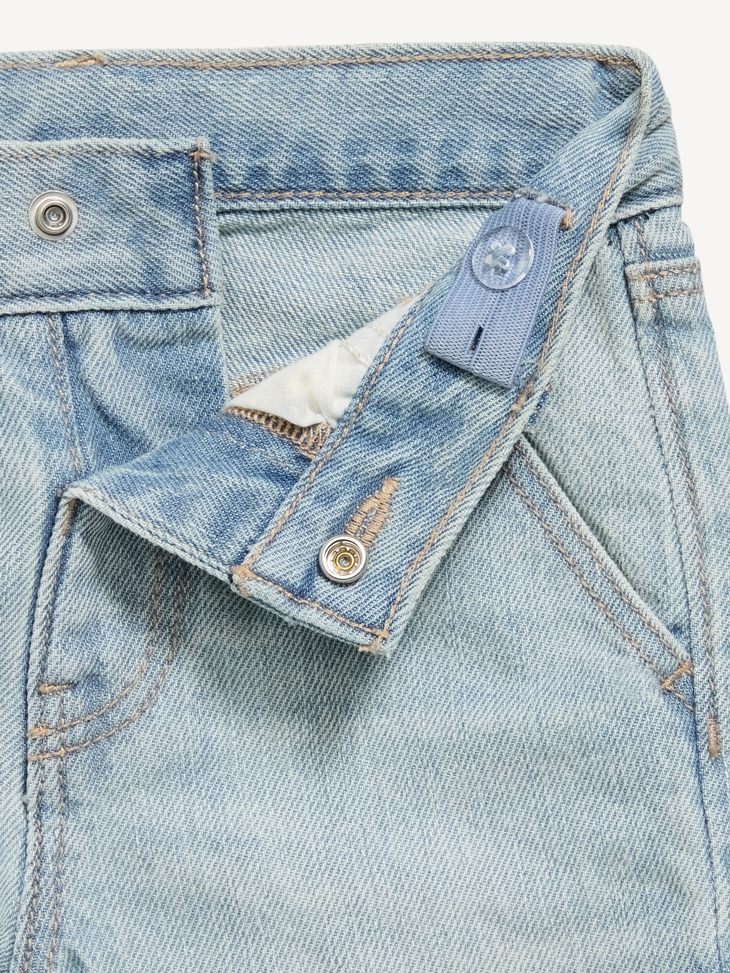 Baggy Jeans for Toddler Boys - Light Wash - 2