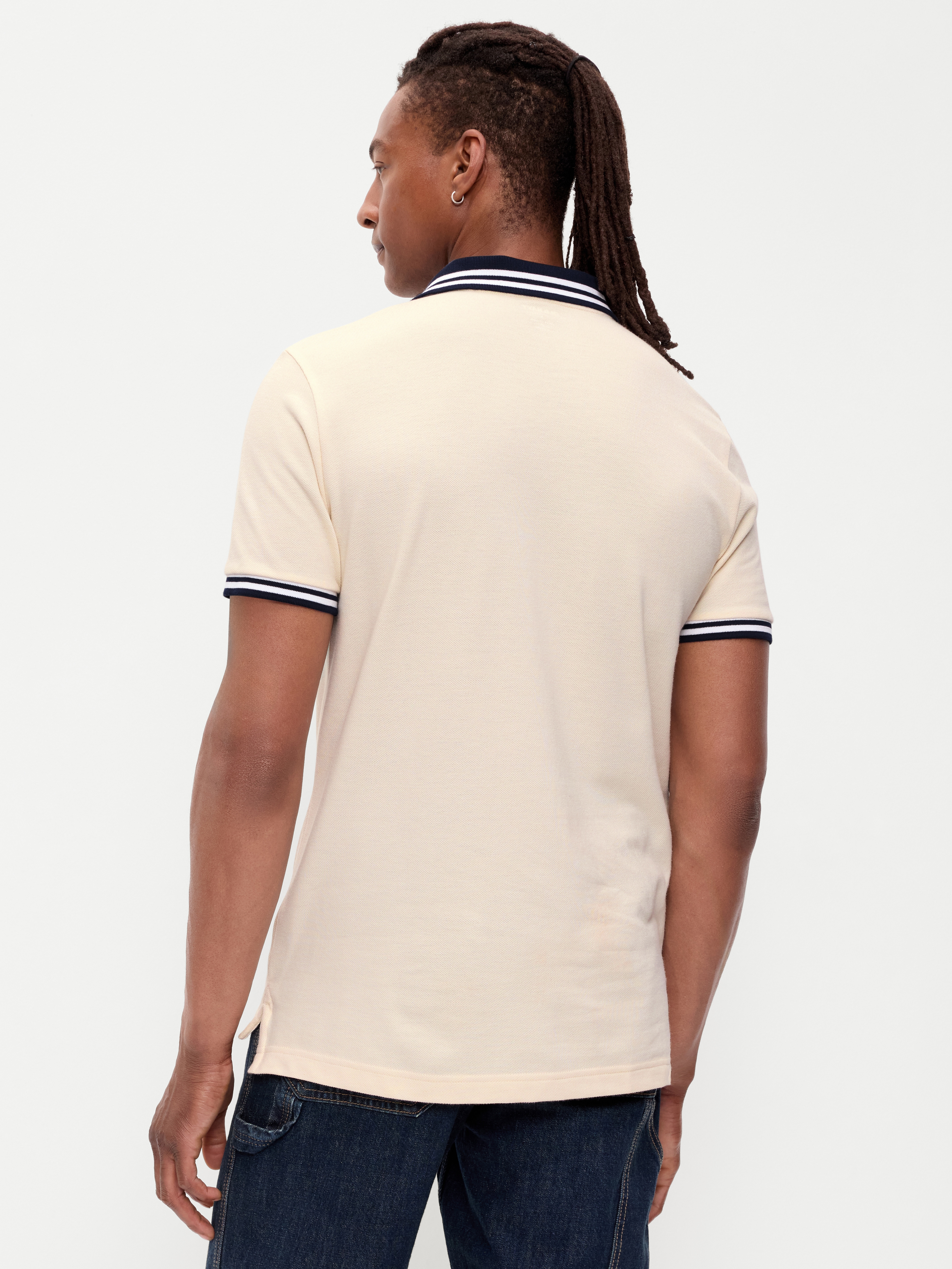 Built-In Flex Pro Polo for Men - Howlite - 2