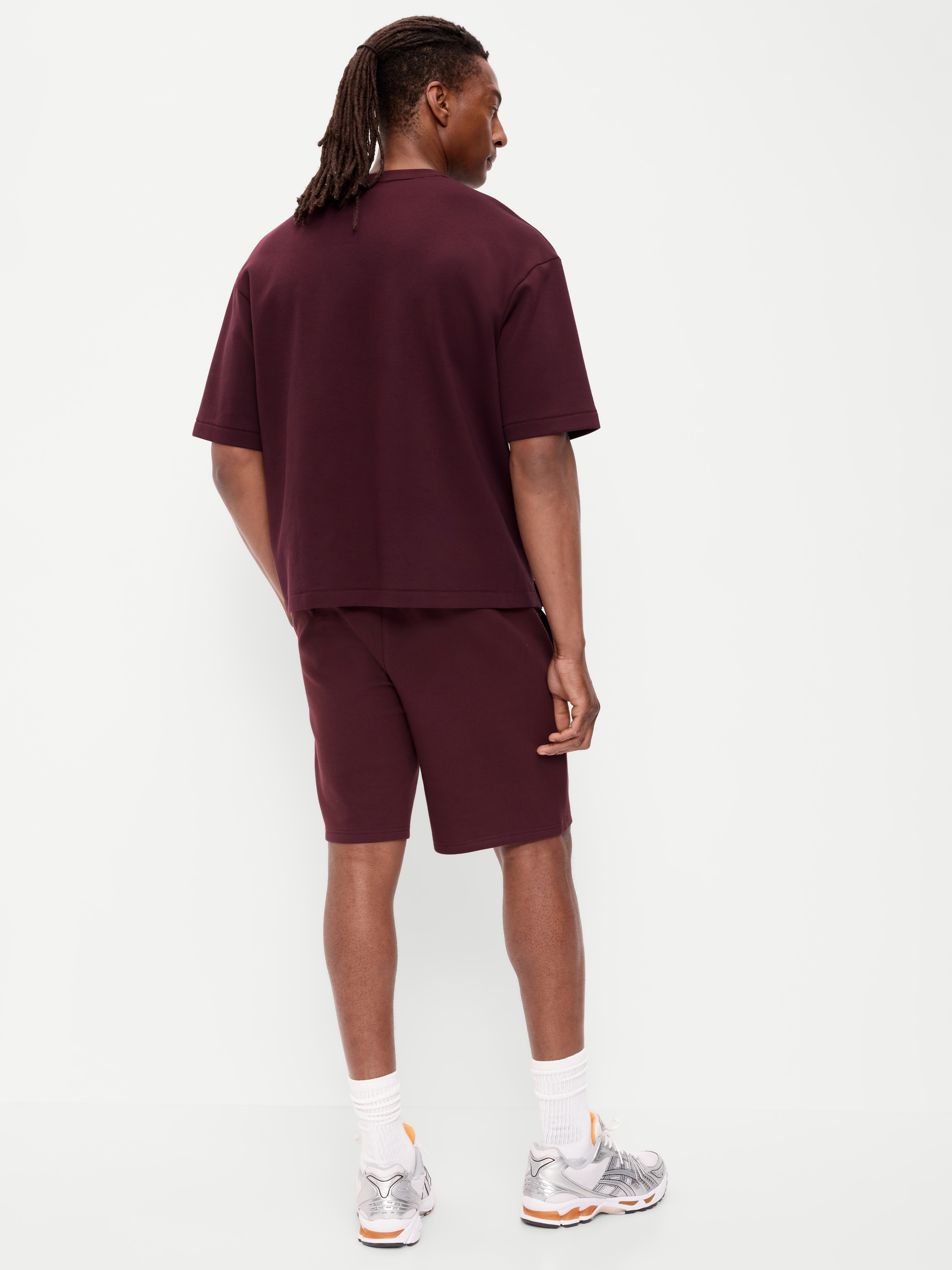 Dynamic Fleece 4.0 Shorts -- 8-inch inseam - Dark Sepia - 3