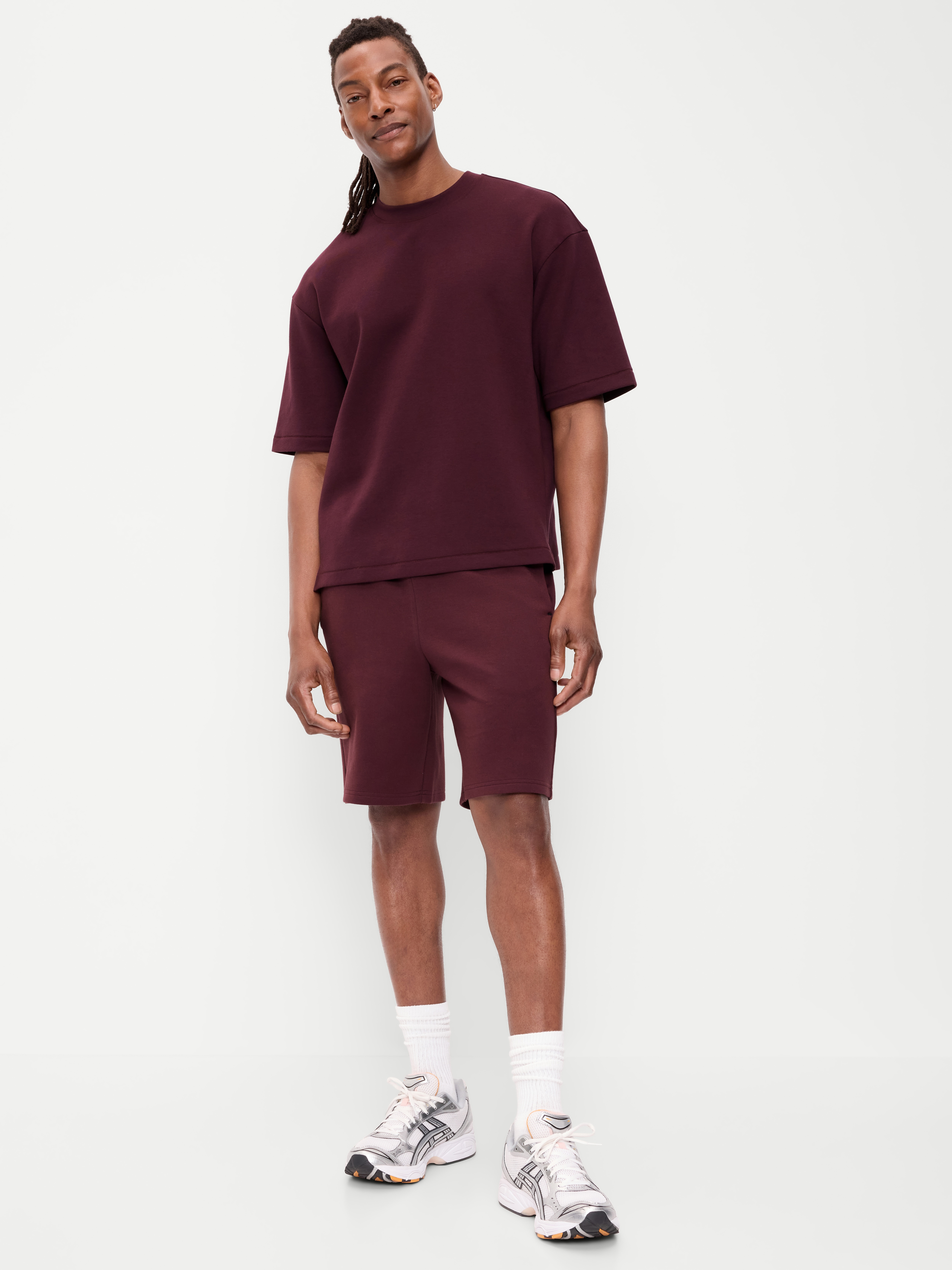 Dynamic Fleece 4.0 Shorts -- 8-inch inseam - Dark Sepia - 1
